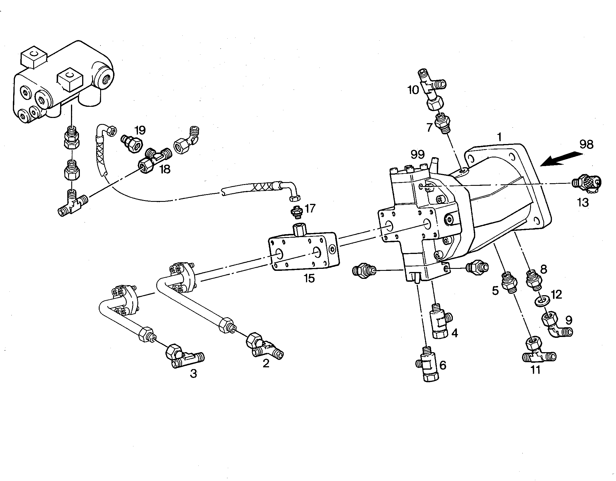 ДВИГАТЕЛЬ РЕГУЛИРУЕМЫЙ A6VM 107cm³/U 5716388 LIEBHERR