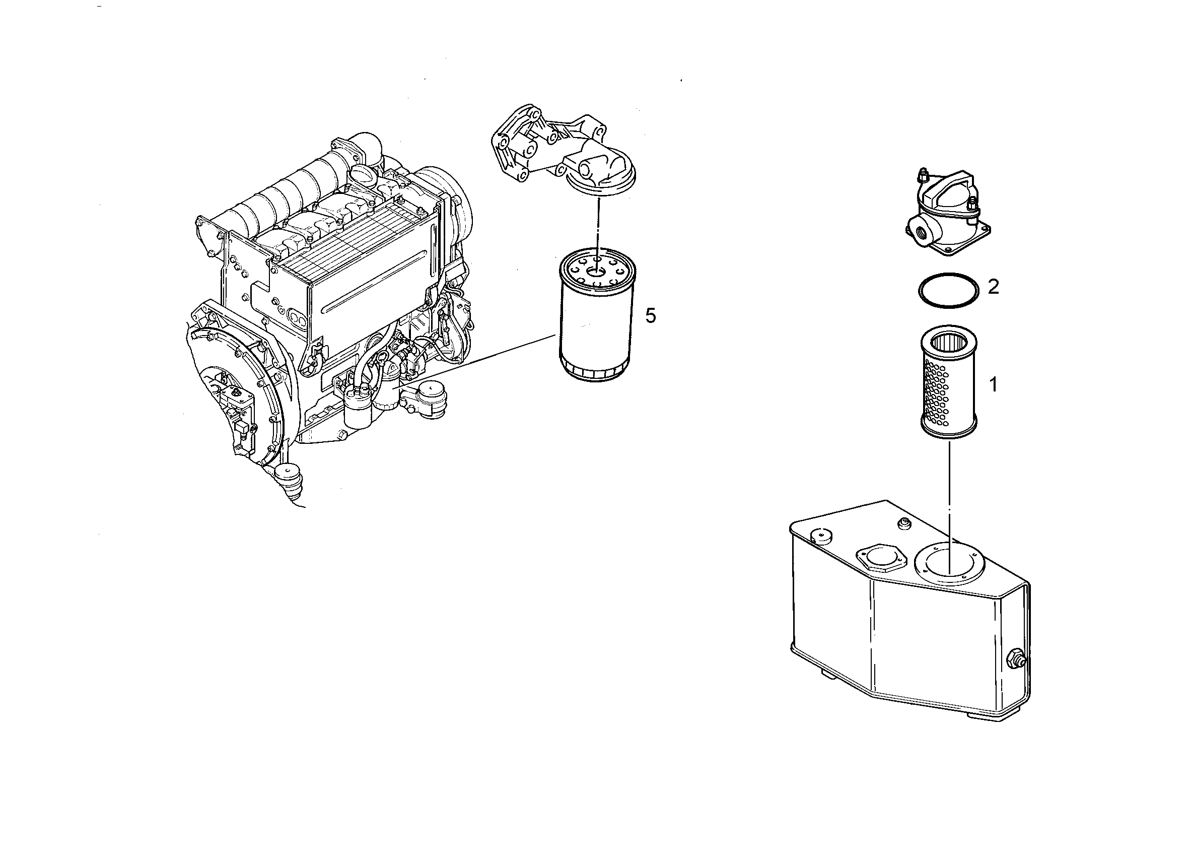 ФИЛЬТРУЮЩИЙ ЭЛЕМЕНТ 10µm 7619205 LIEBHERR