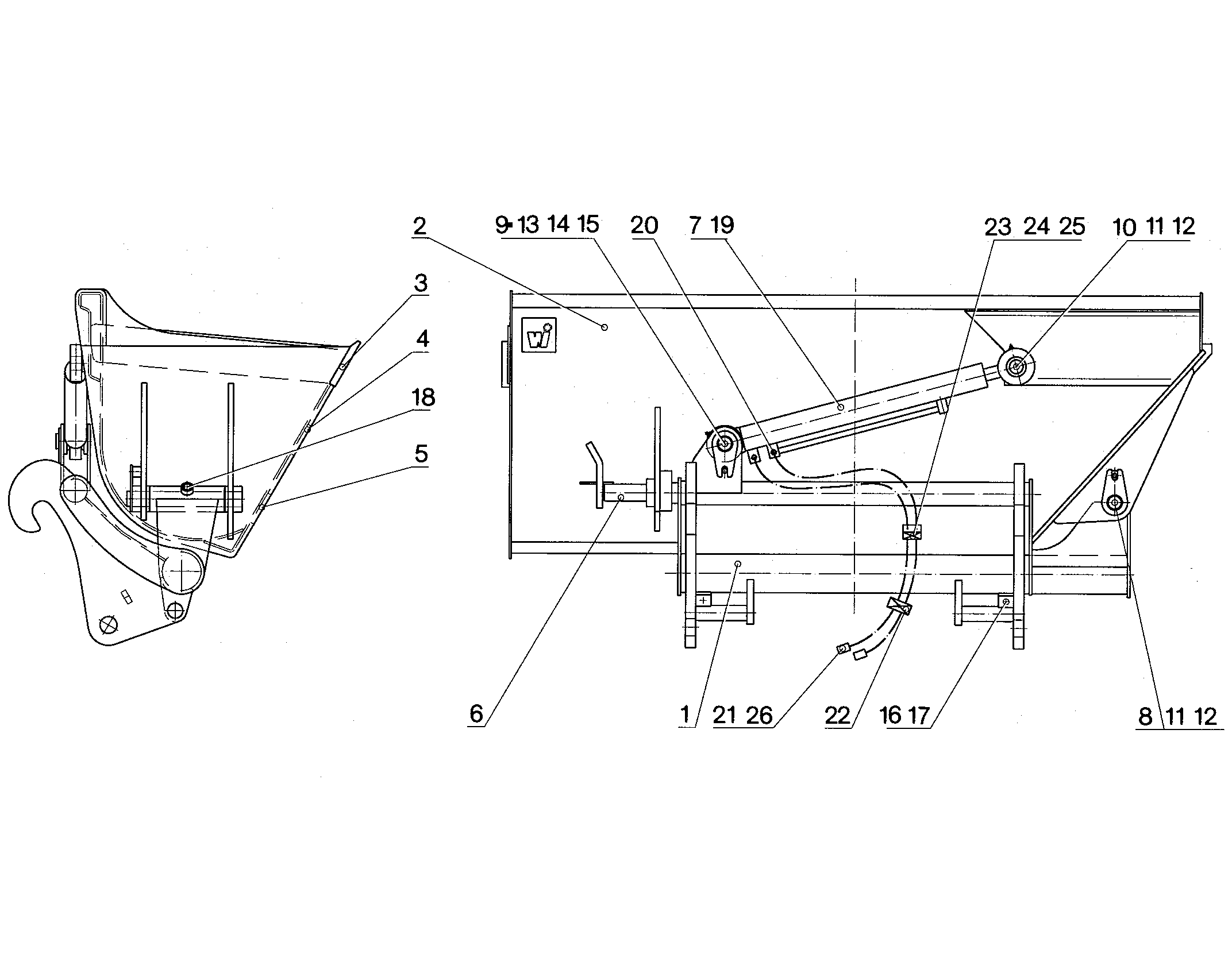 ГАЙКА КОЛПАЧКОВАЯ M8 4600089 LIEBHERR