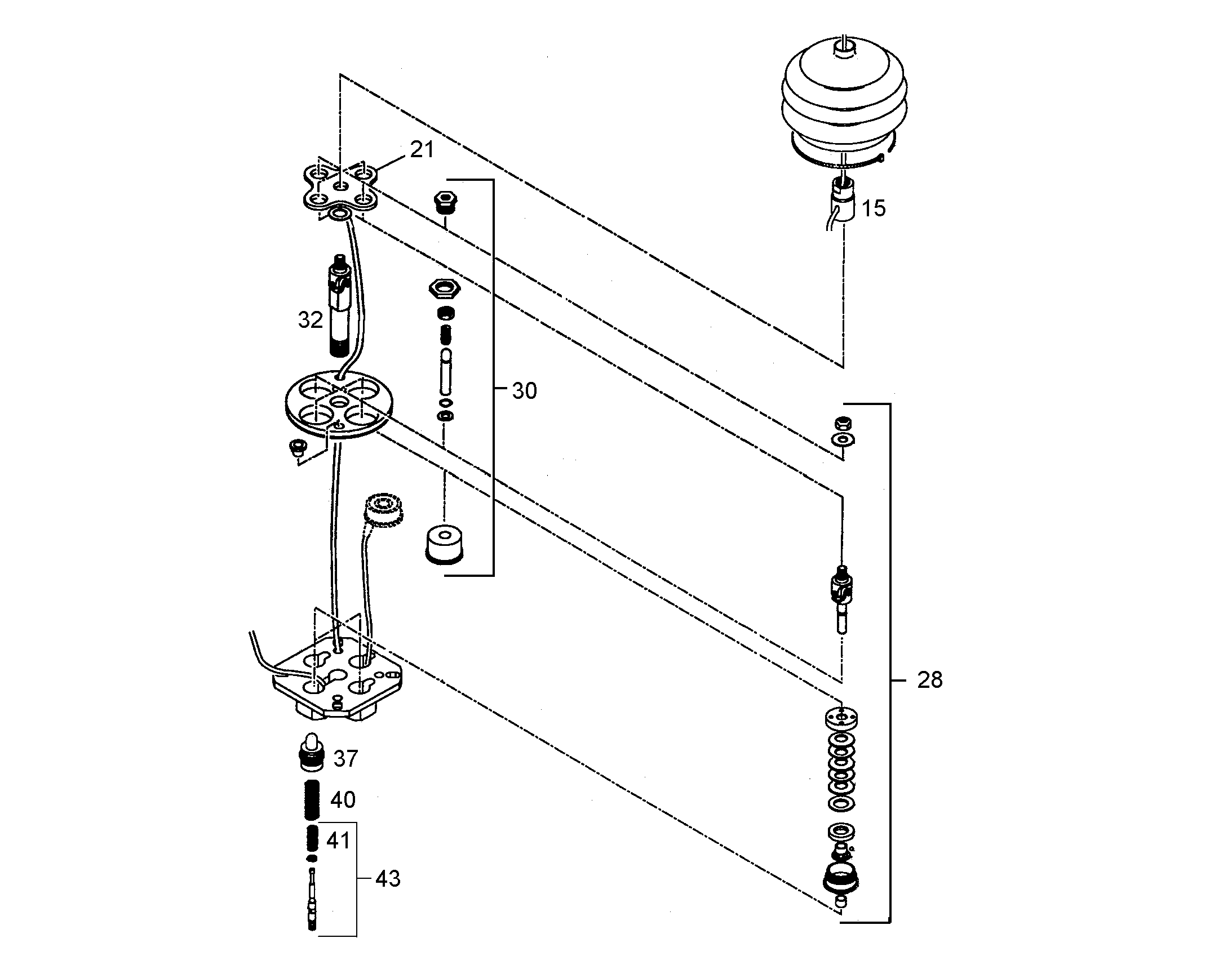 РЕМОНТНЫЙ КОМПЛЕКТ 7622316 LIEBHERR
