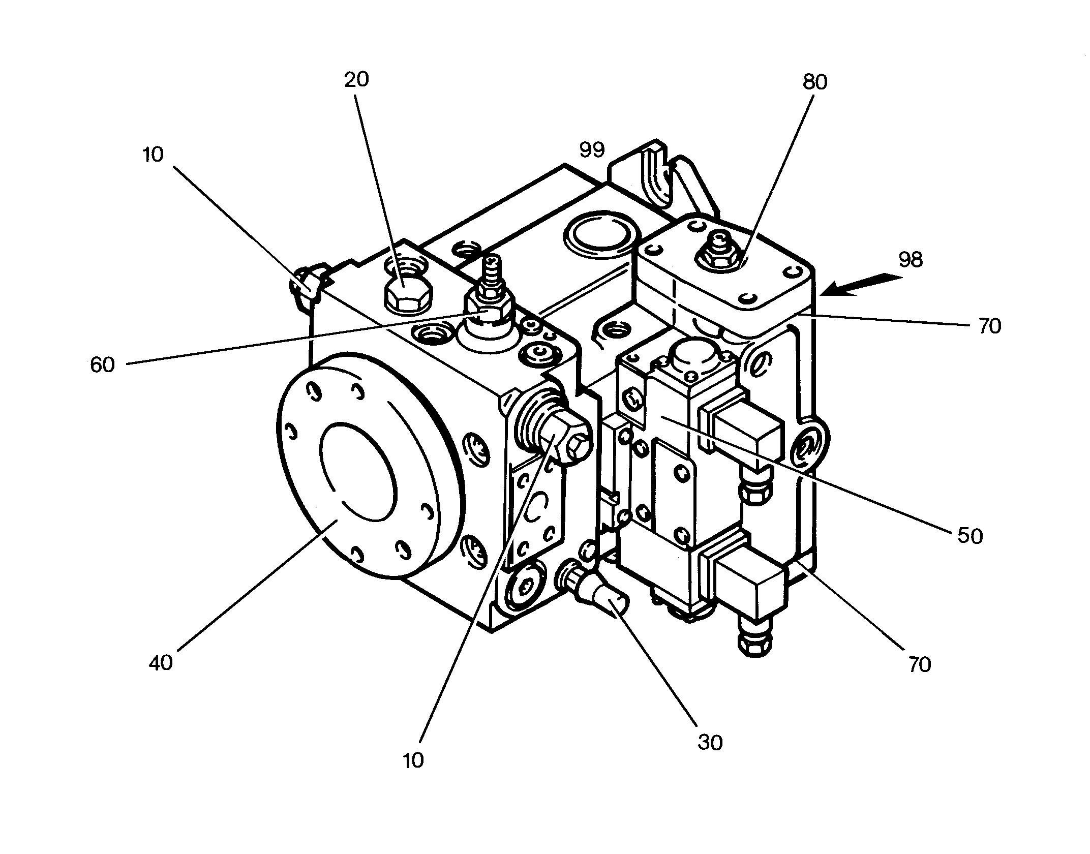КЛАПАН ОТКЛЮЧАЮЩИЙ 7620749 LIEBHERR