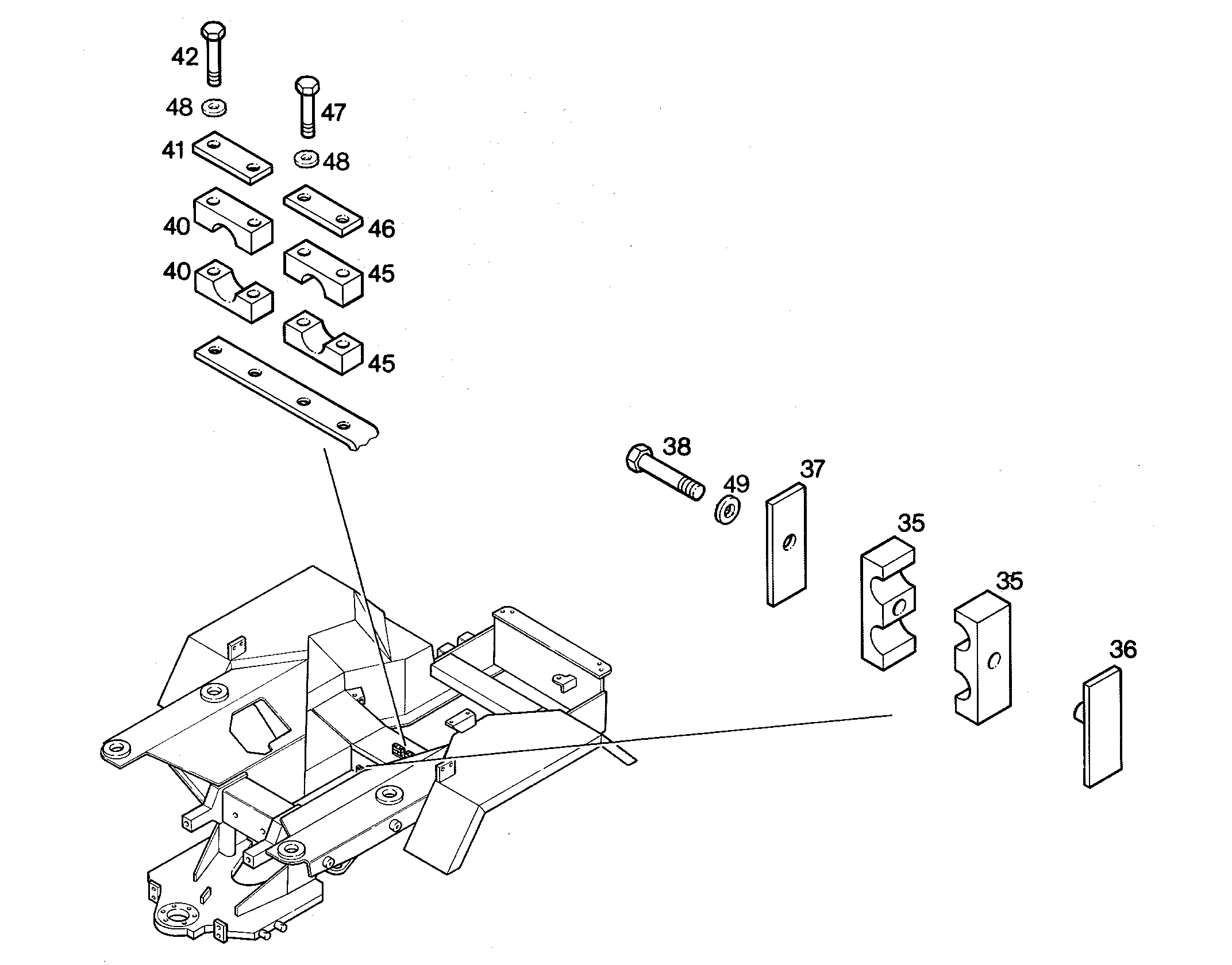 ПЛАСТИНА ПРИВАРНАЯ DIN 3015-3 Z-AP 5 W1-ZN 4002688 LIEBHERR