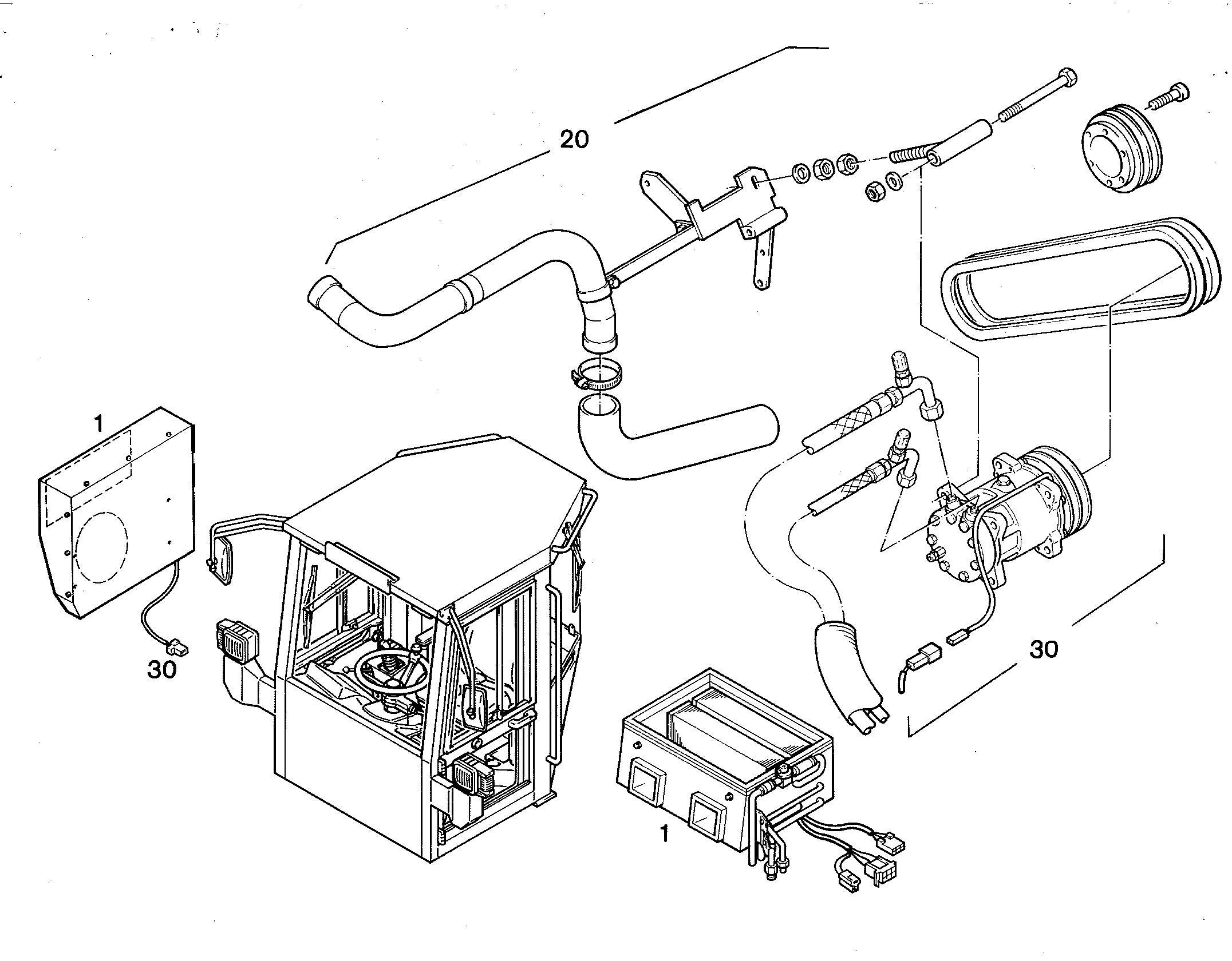 ЭЛЕМЕНТЫ МОНТАЖНЫЕ 9657225 LIEBHERR