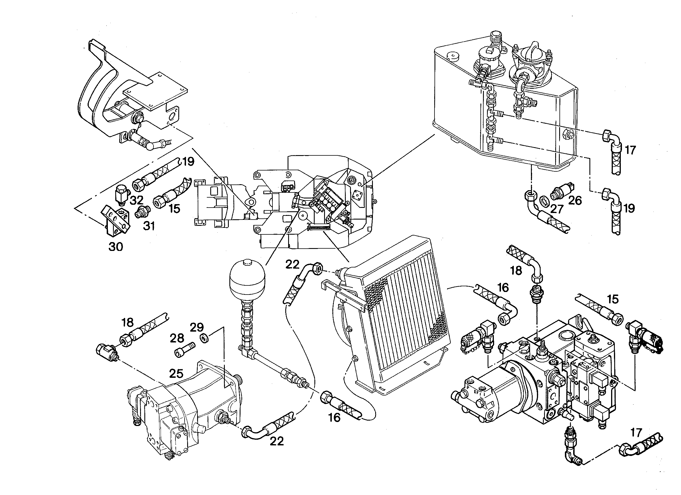 ШЛАНГ 12X1450 7620786 LIEBHERR