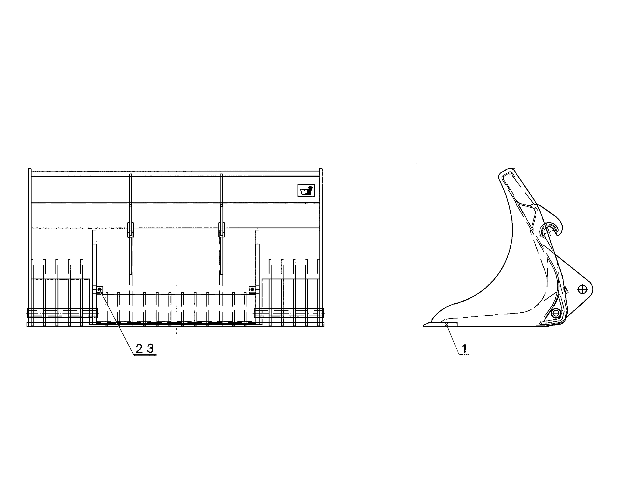 РЕЖУЩАЯ КРОМКА 7621039 LIEBHERR
