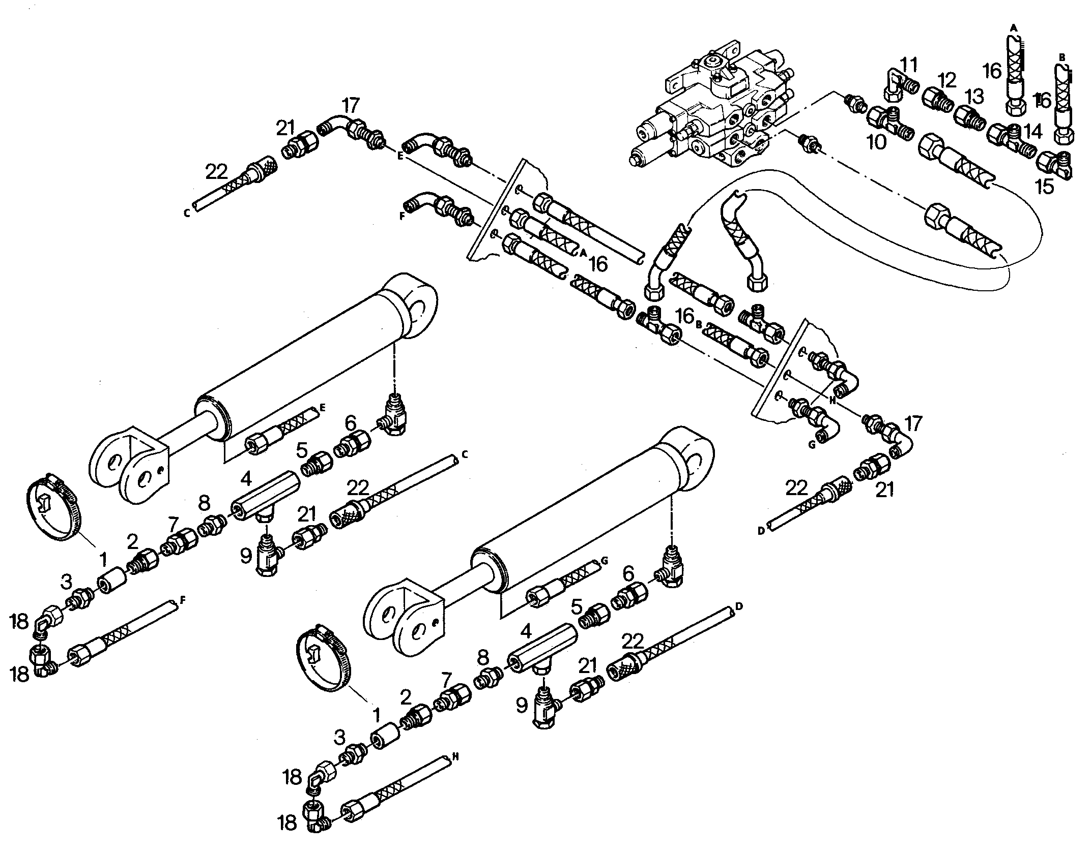 ШЛАНГ 6X800 7000744 LIEBHERR