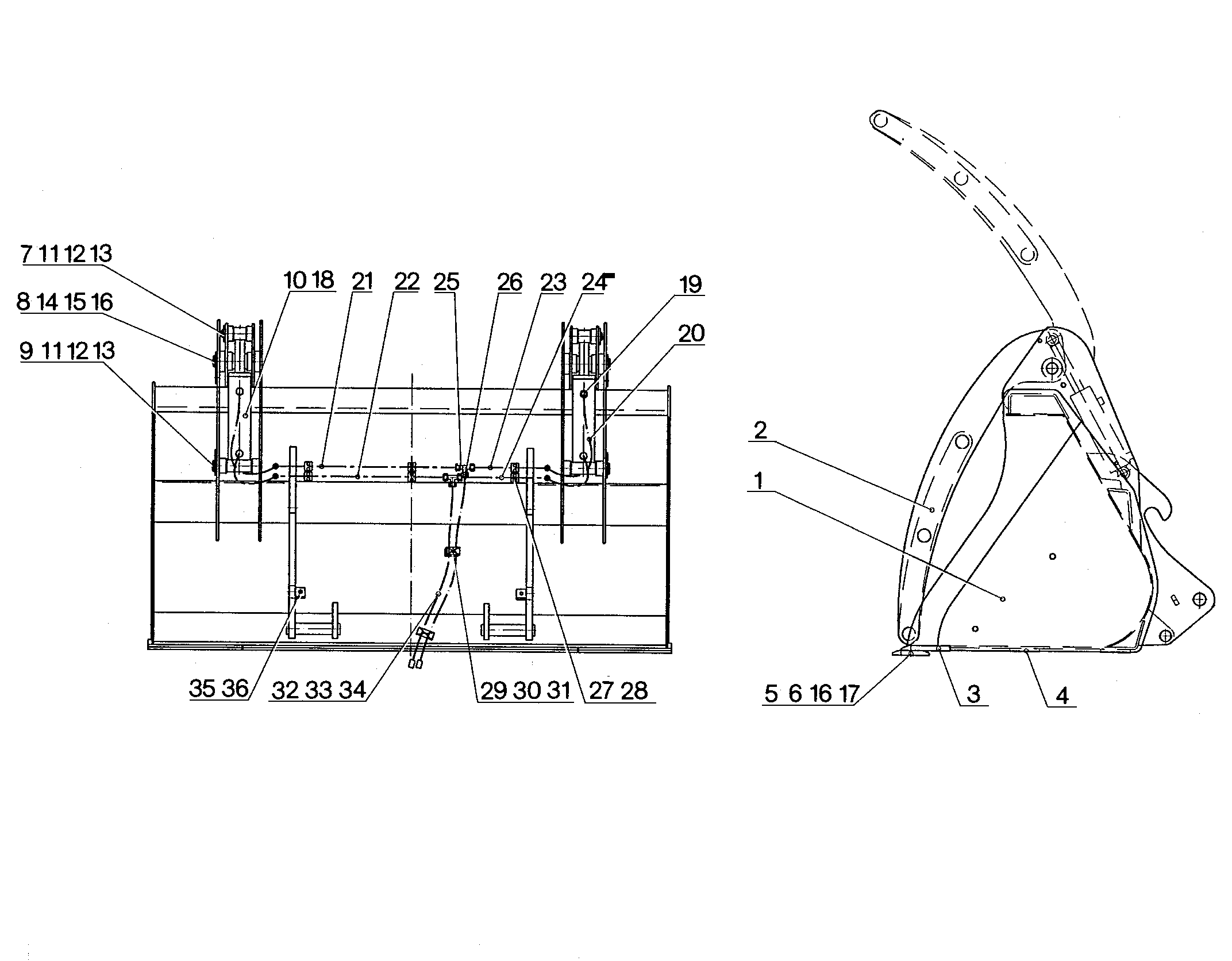 ПРИЖИМ 7621094 LIEBHERR