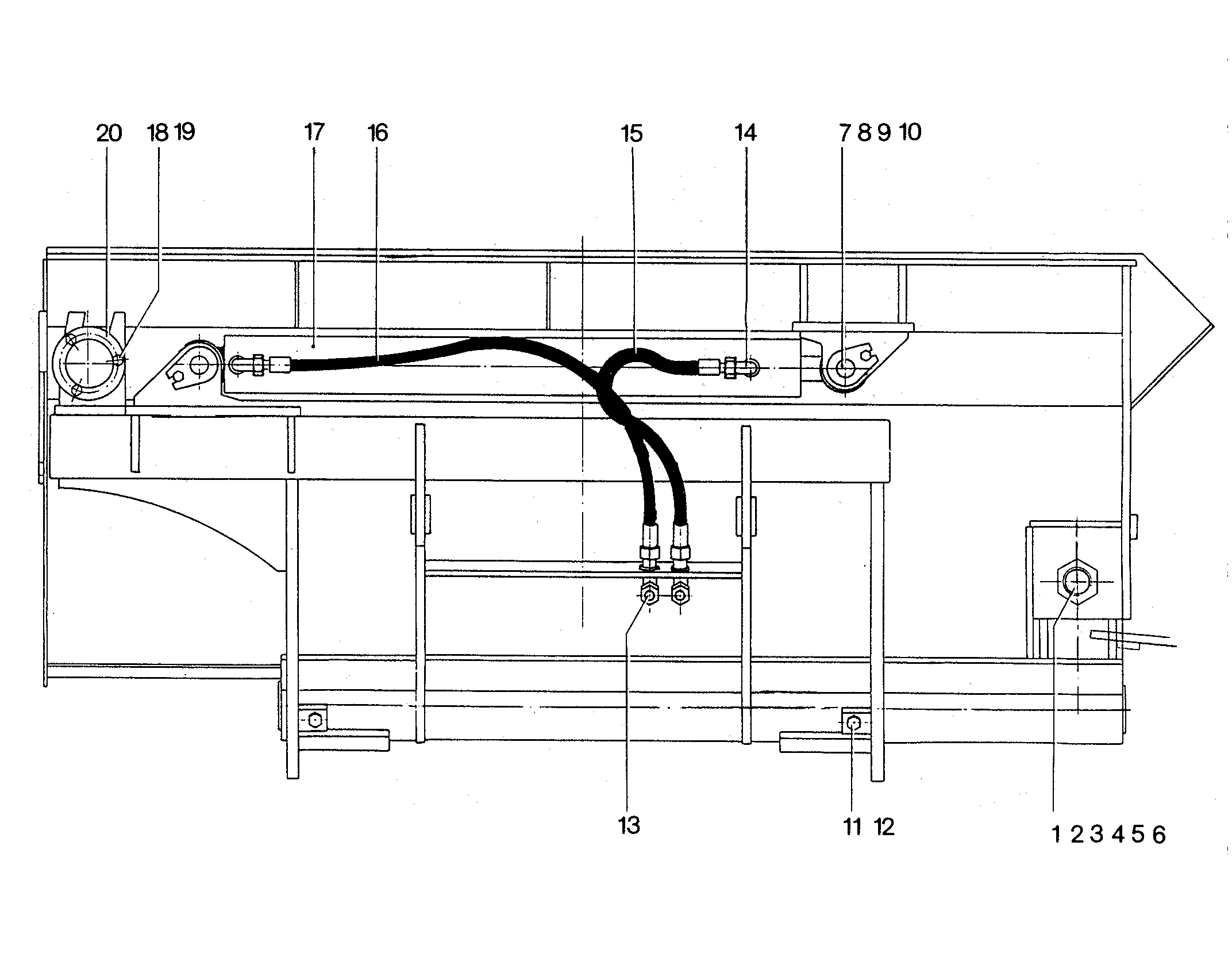КОРОНЧАТАЯ ГАЙКА M42 4116006 LIEBHERR