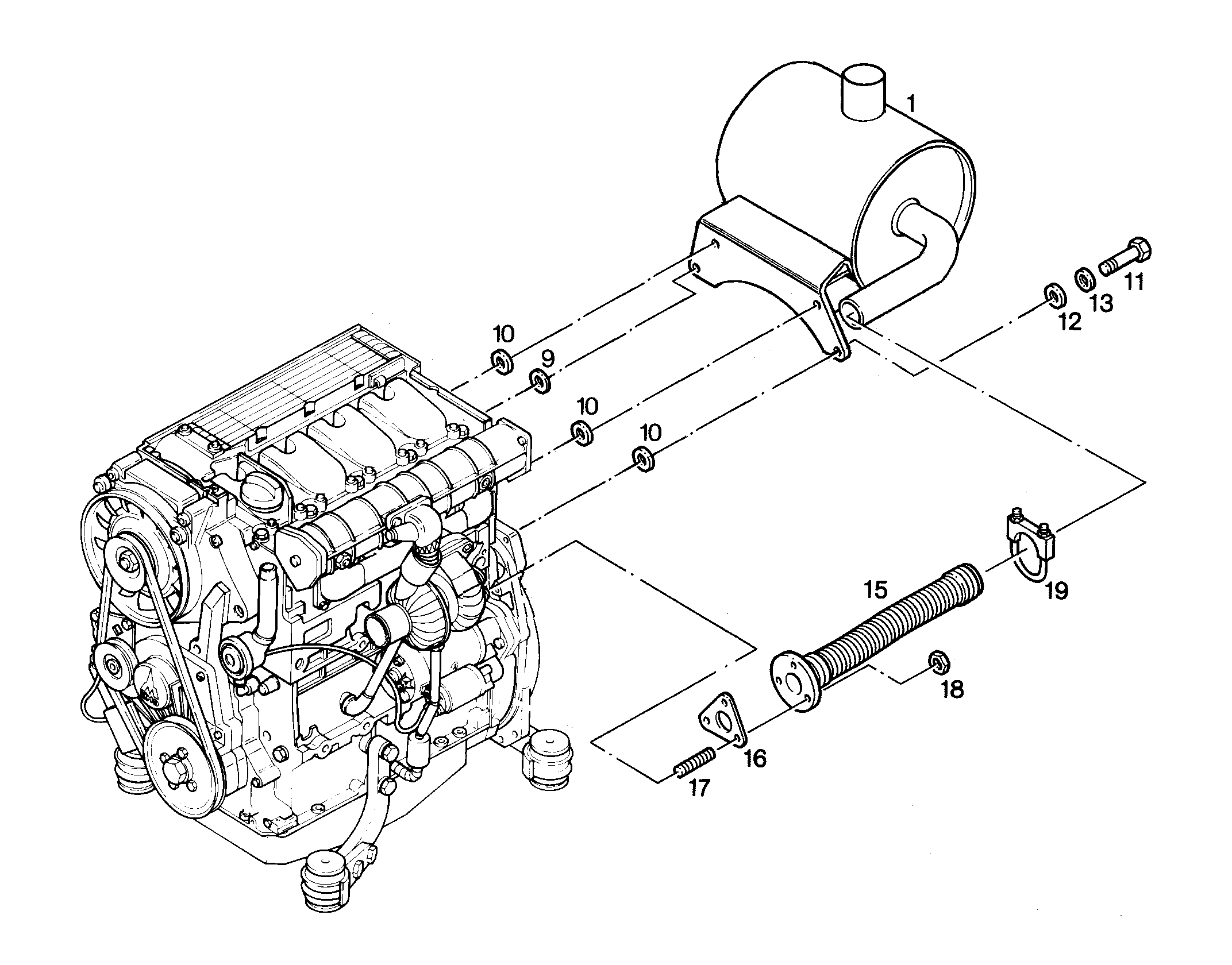 ШУМОГЛУШИТЕЛЬ 7621309 LIEBHERR