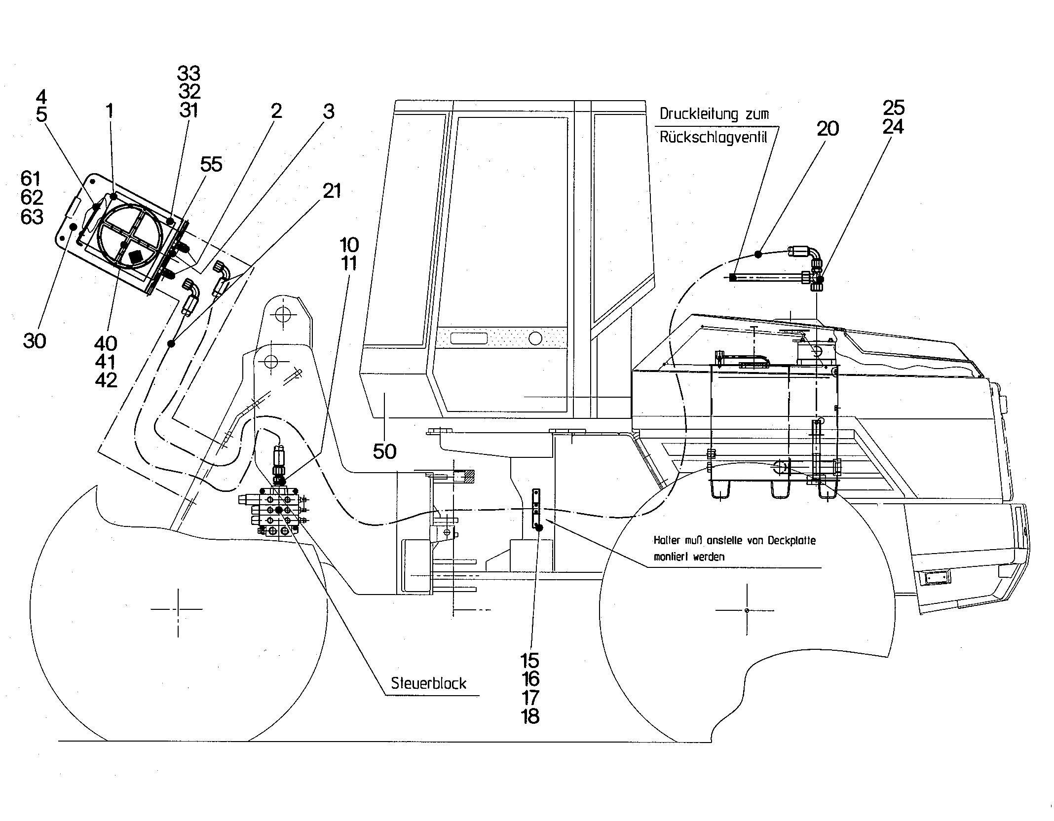 ГНЕЗДО ШТЕПСЕЛЬНОЕ 6001626 LIEBHERR