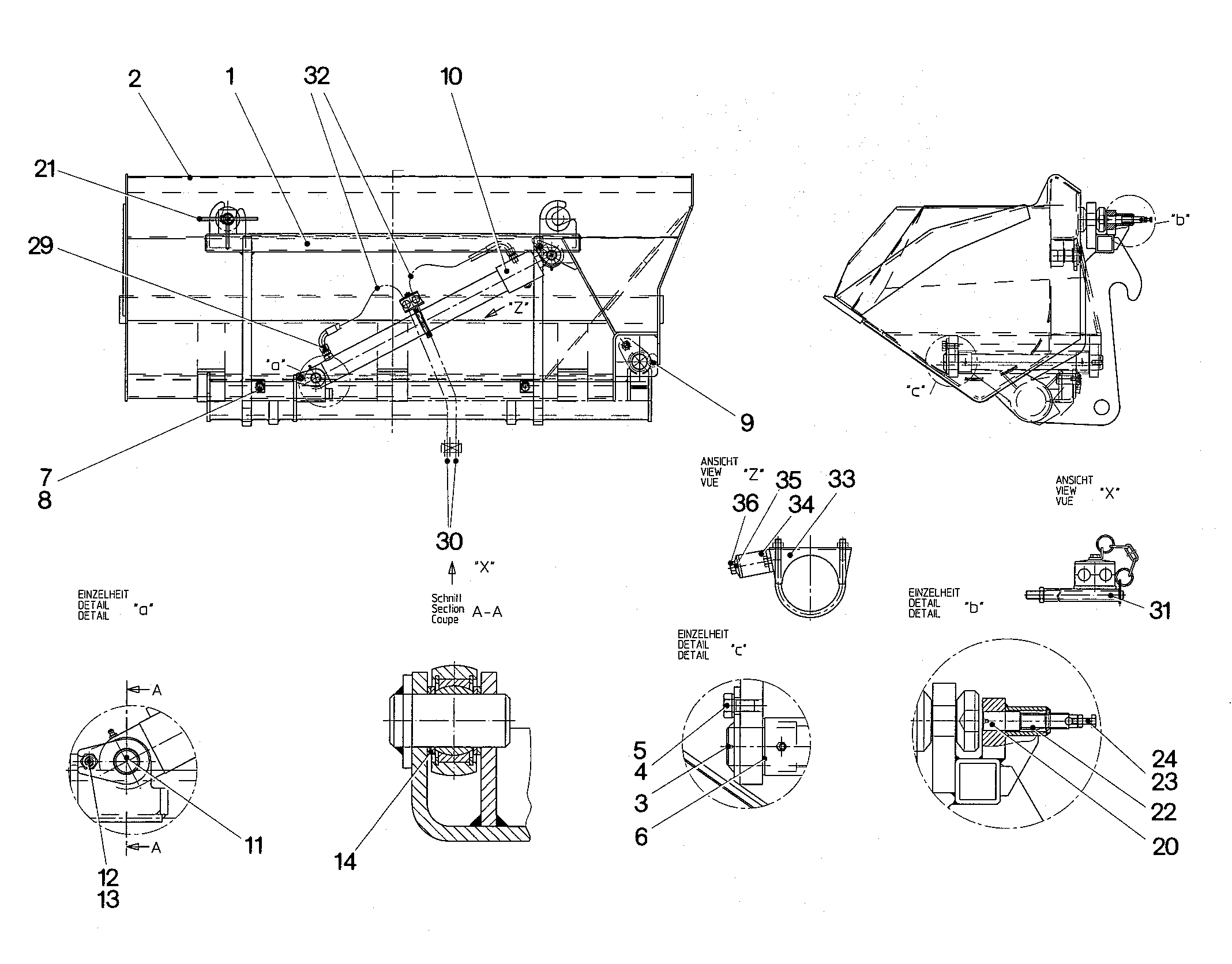 КРЕПЕЖ 9605743 LIEBHERR