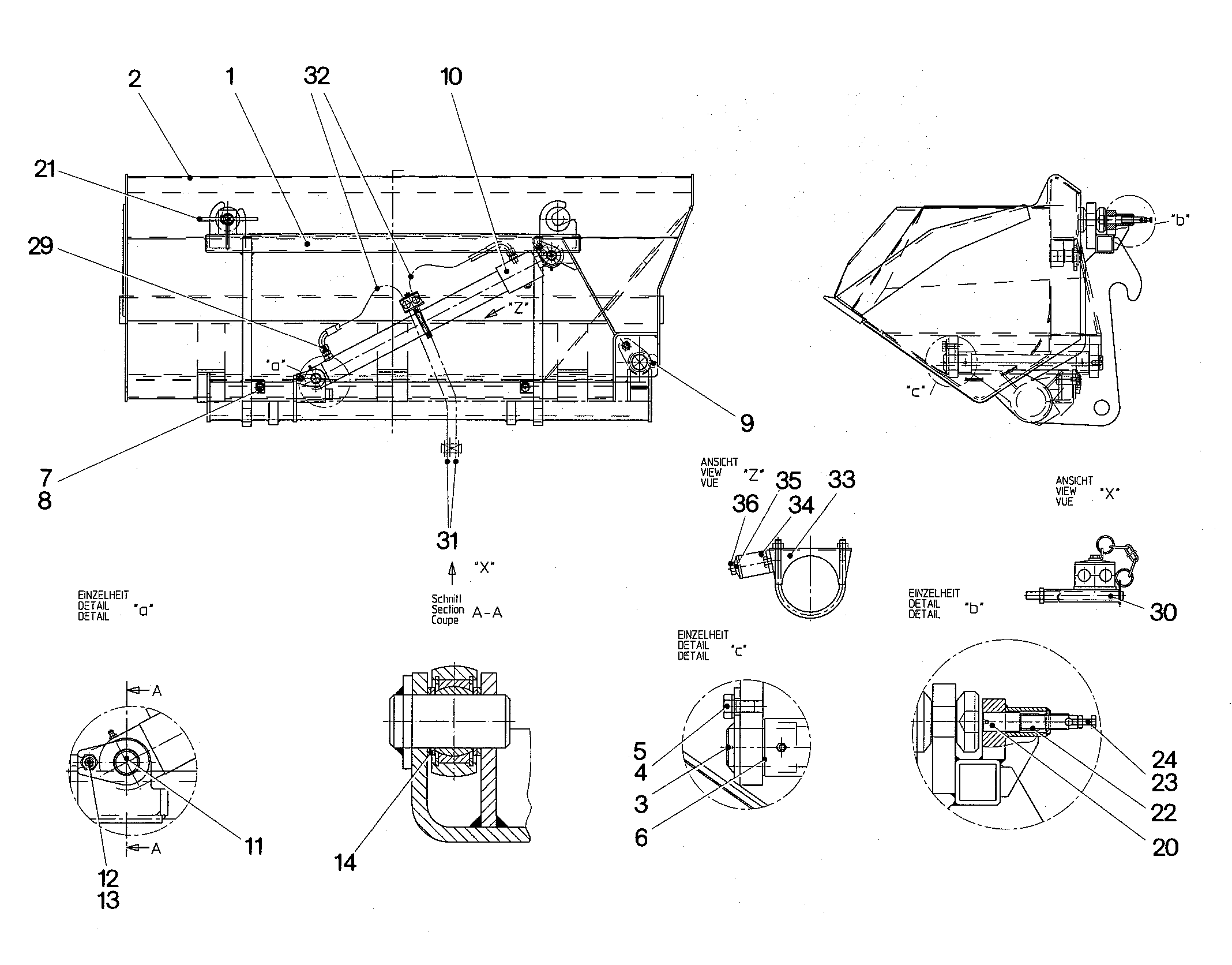 КОВШ 9618548 LIEBHERR