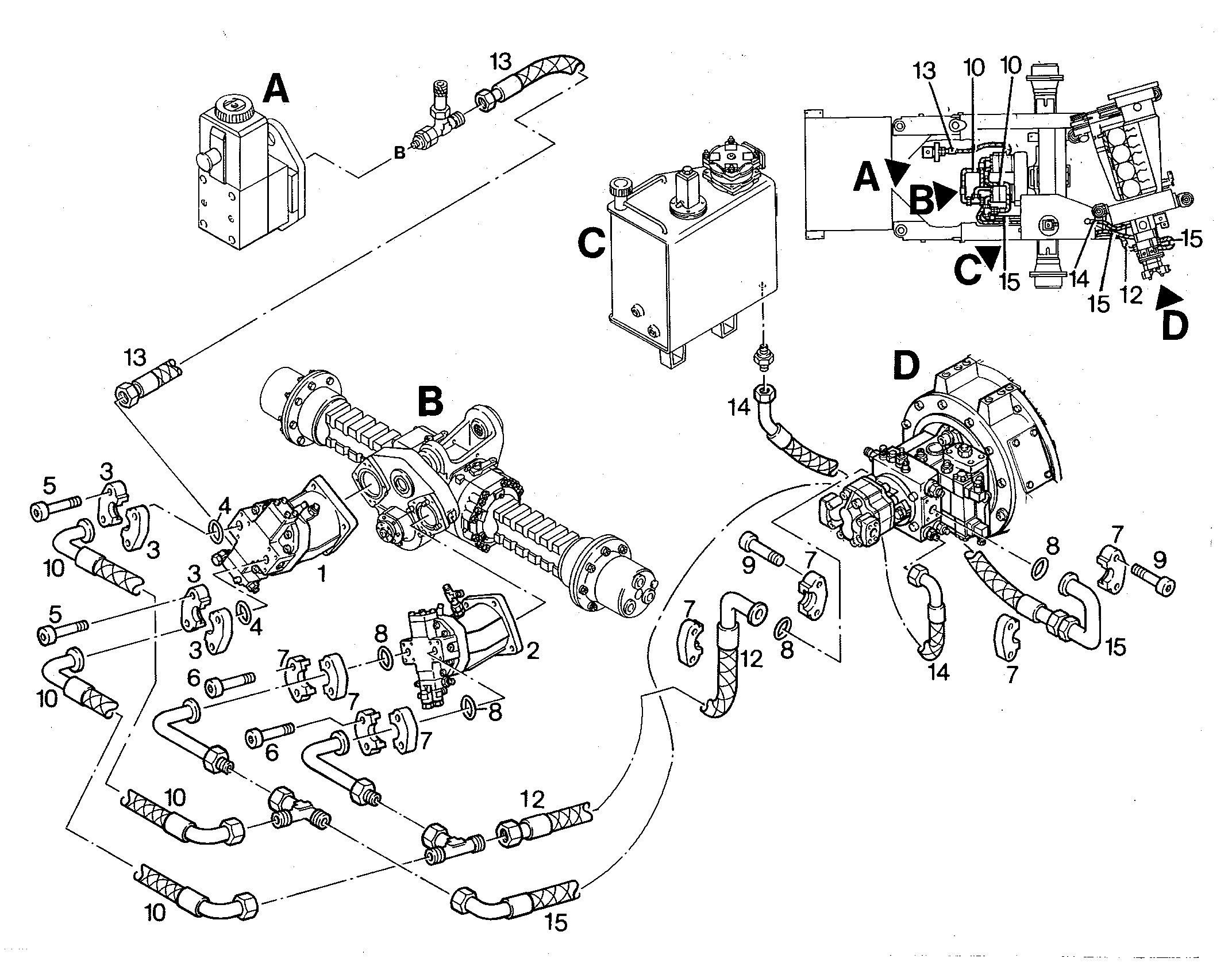 ШЛАНГ 20X650 7621416 LIEBHERR