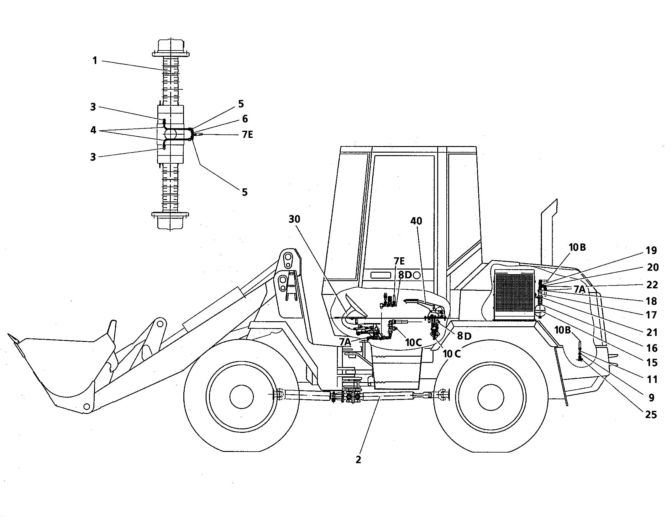 РУЧНОЙ ТОРМОЗ МОНТАЖ 9616760 LIEBHERR
