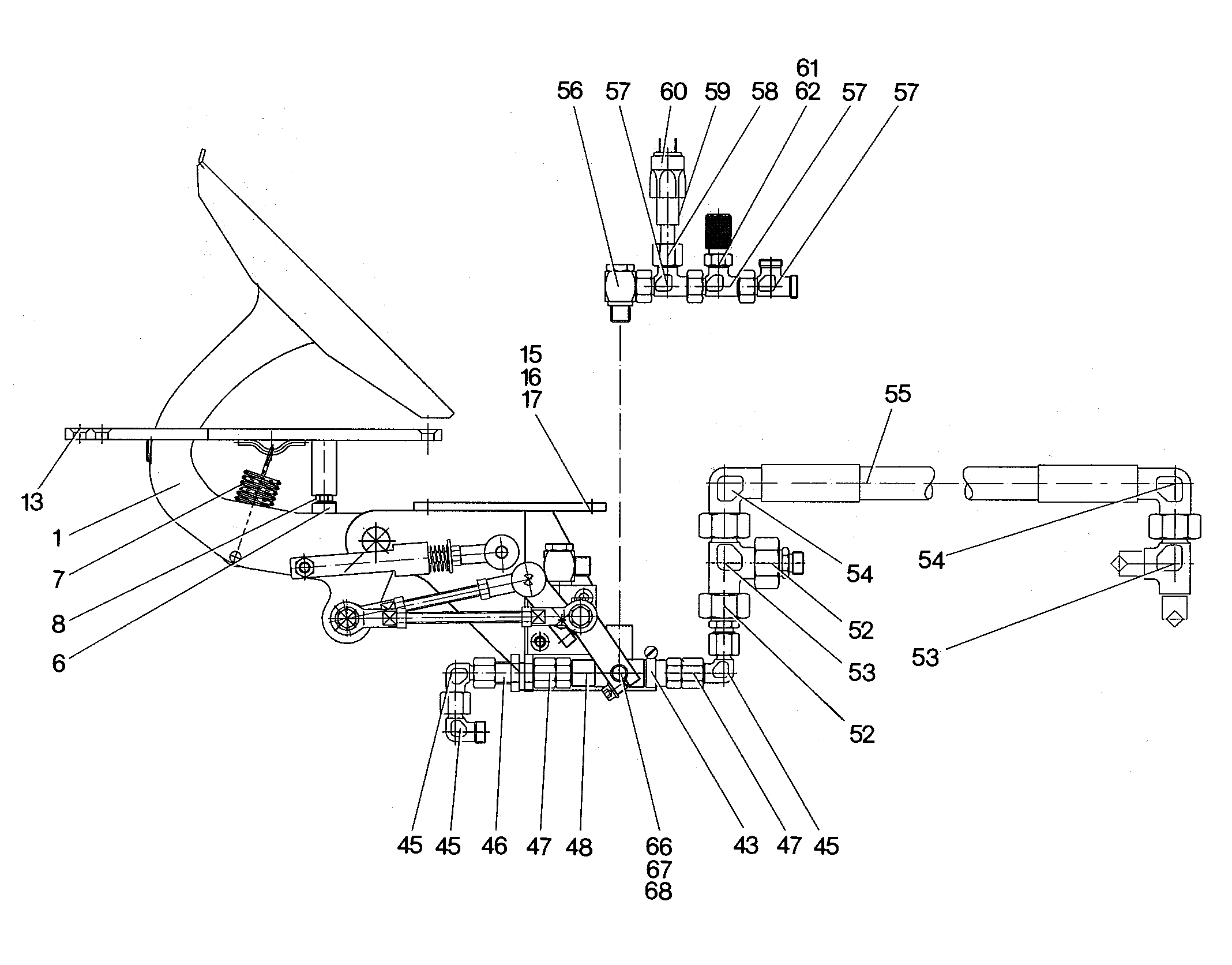 ГАЙКА ФУНКЦИОНАЛЬНАЯ FML10 7619070 LIEBHERR