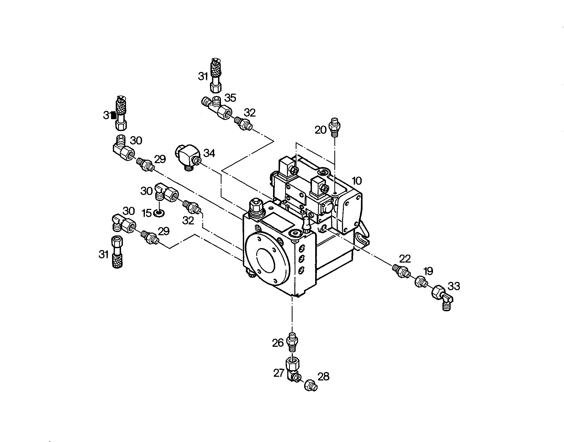 КОЗЫРЕК NG 1,0MM / 10X1 9138736 LIEBHERR