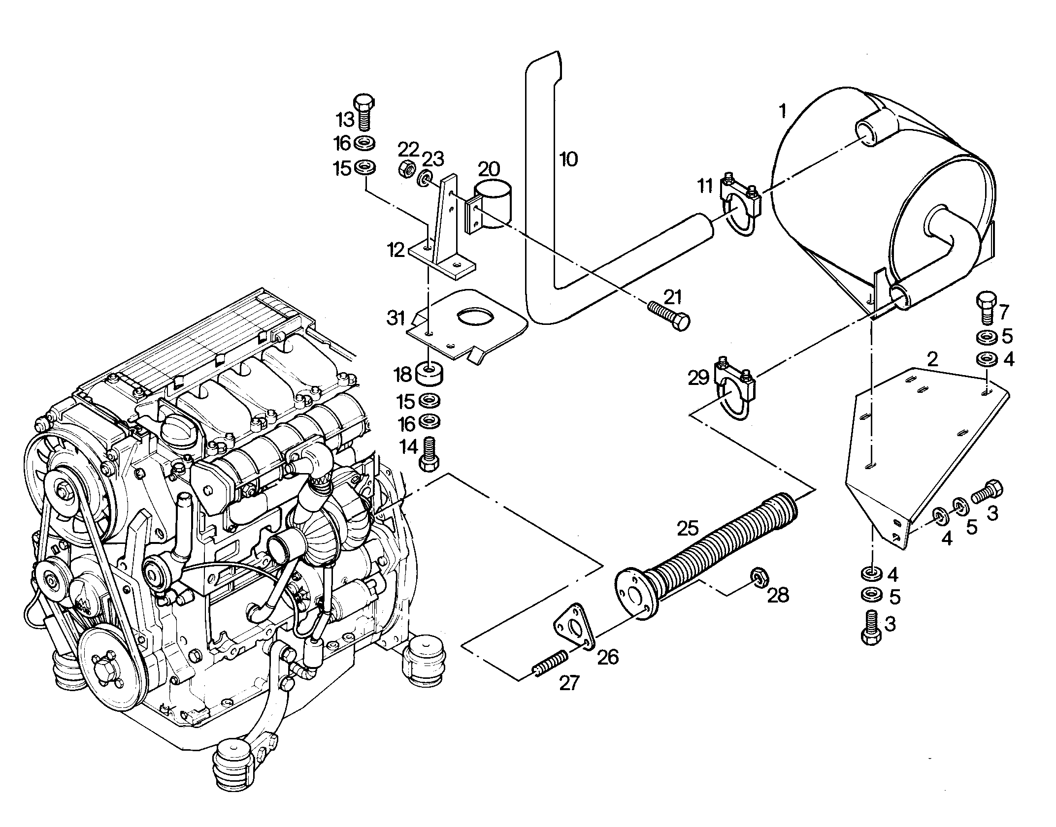ШУМОГЛУШИТЕЛЬ 5716691 LIEBHERR