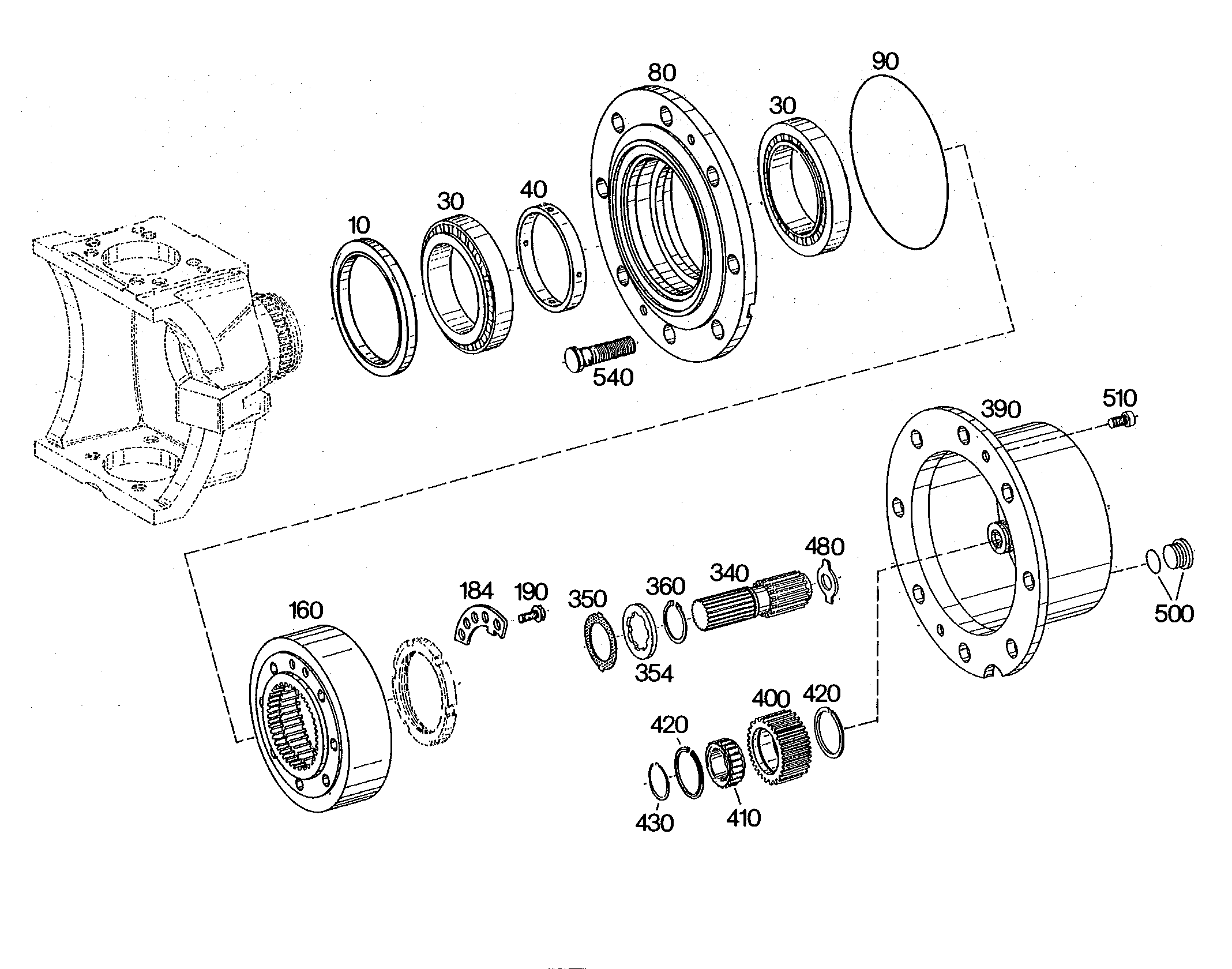 КОЛЕСО ЦЕНТРАЛЬНОЕ 7621981 LIEBHERR
