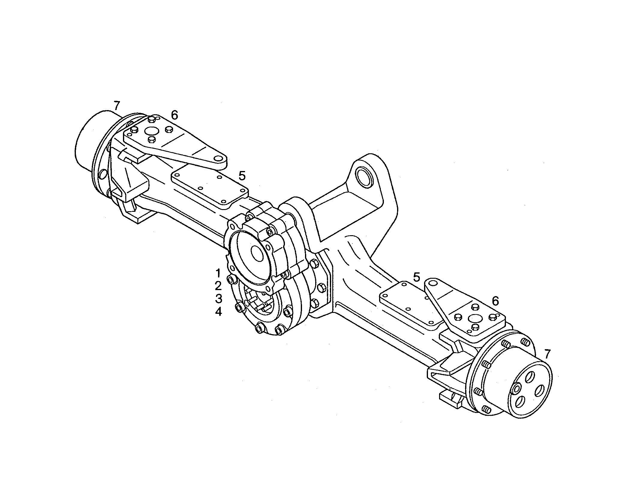 САМОБ.ДИФФ.С МНОГОДИСК.МУФТАМИ 7623689 LIEBHERR