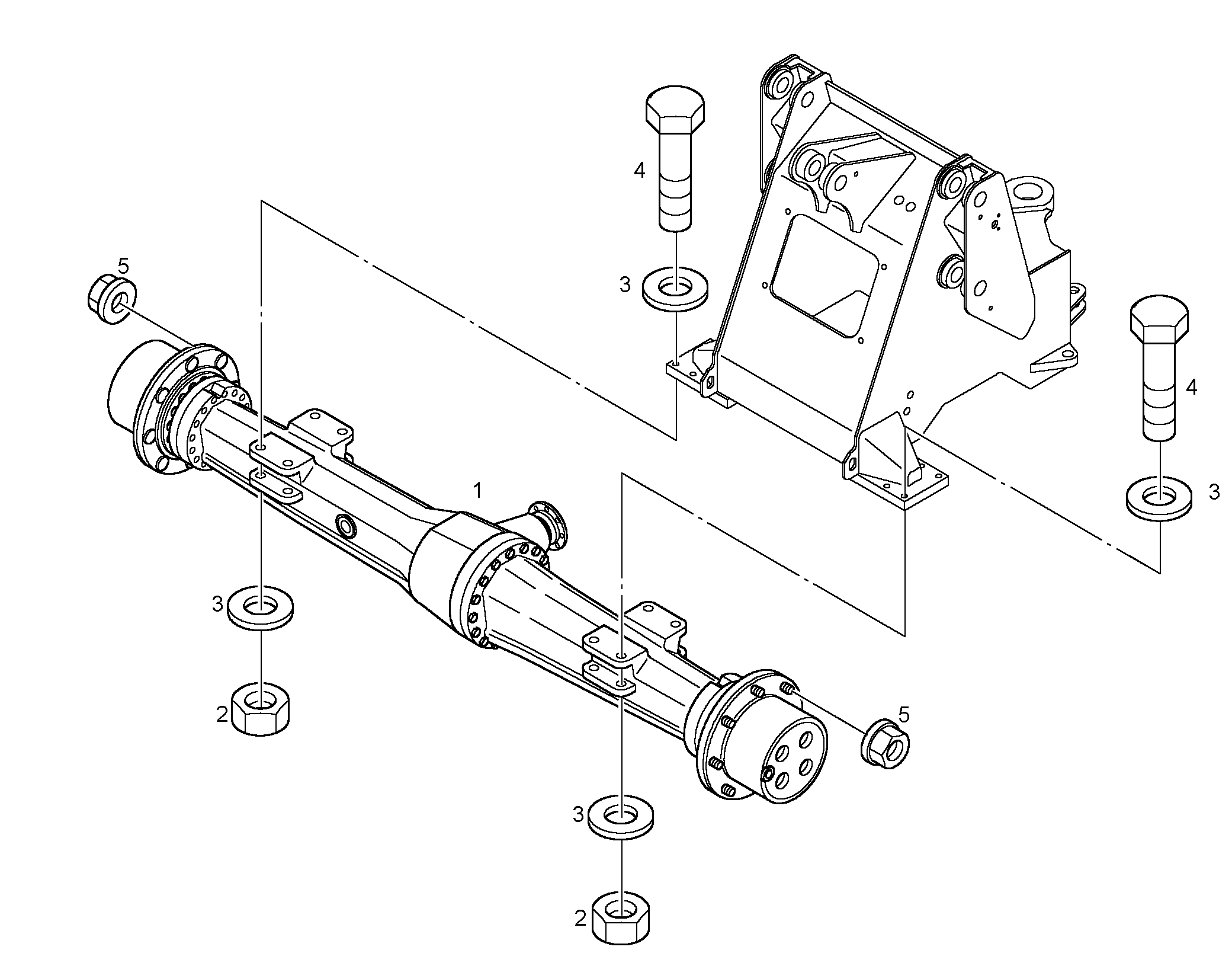 БОЛТ С ШЕСТИГРАННОЙ ГОЛОВКОЙ ISO 4014 M20X180 10.9 FLZN 4901120 LIEBHERR