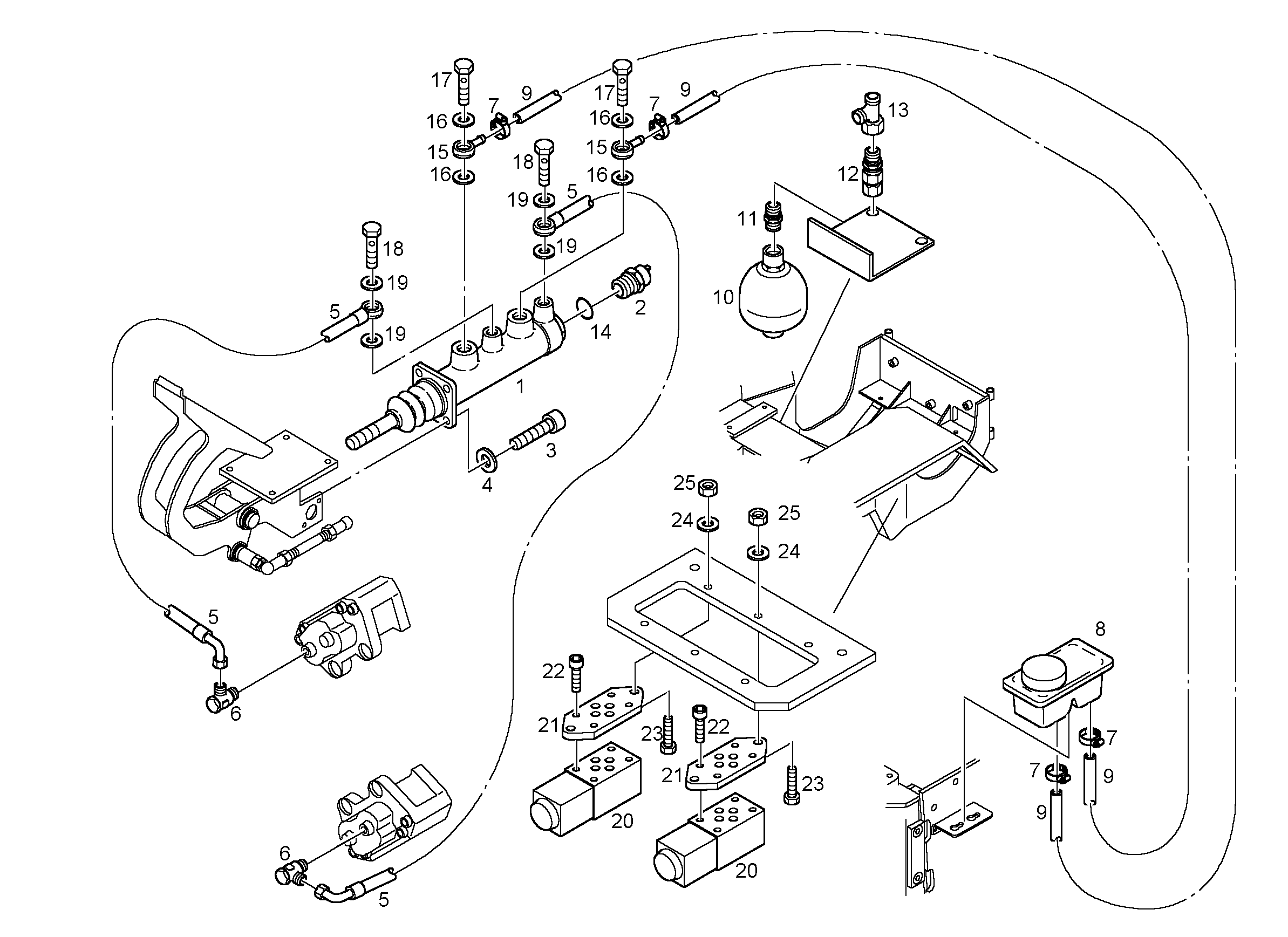 НИППЕЛЬ КОЛЬЦЕВОЙ 7622047 LIEBHERR