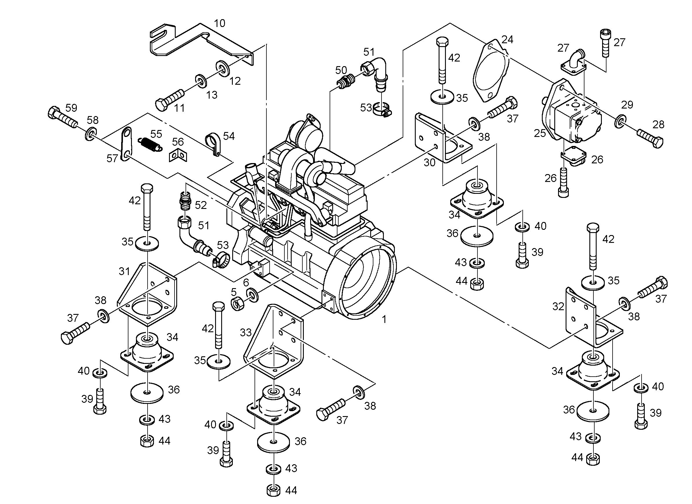 ФИТИНГИ ШЛАНГОВЫЕ 7401623 LIEBHERR