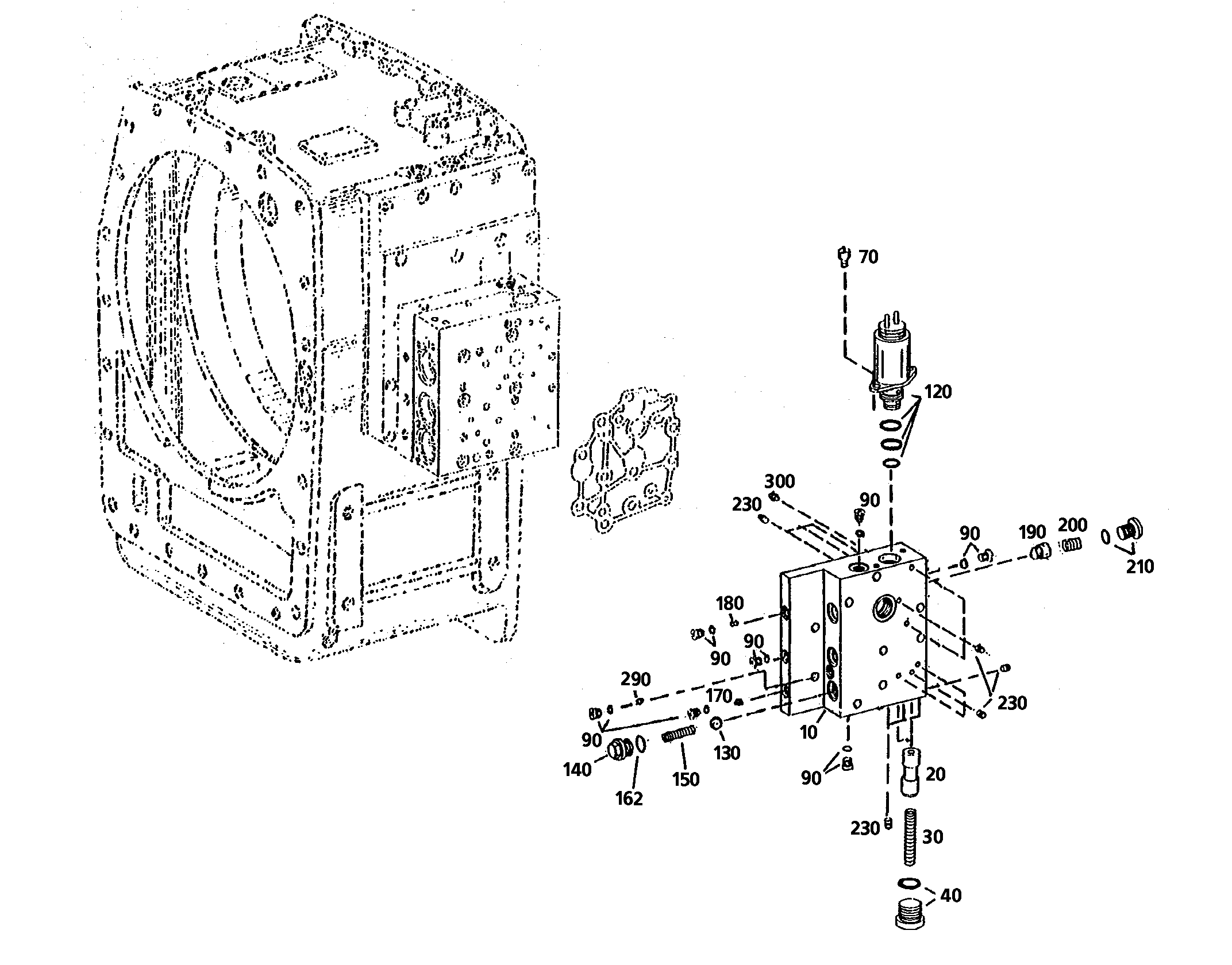 ЗАГЛУШКА РЕЗЬБОВАЯ 7622225 LIEBHERR