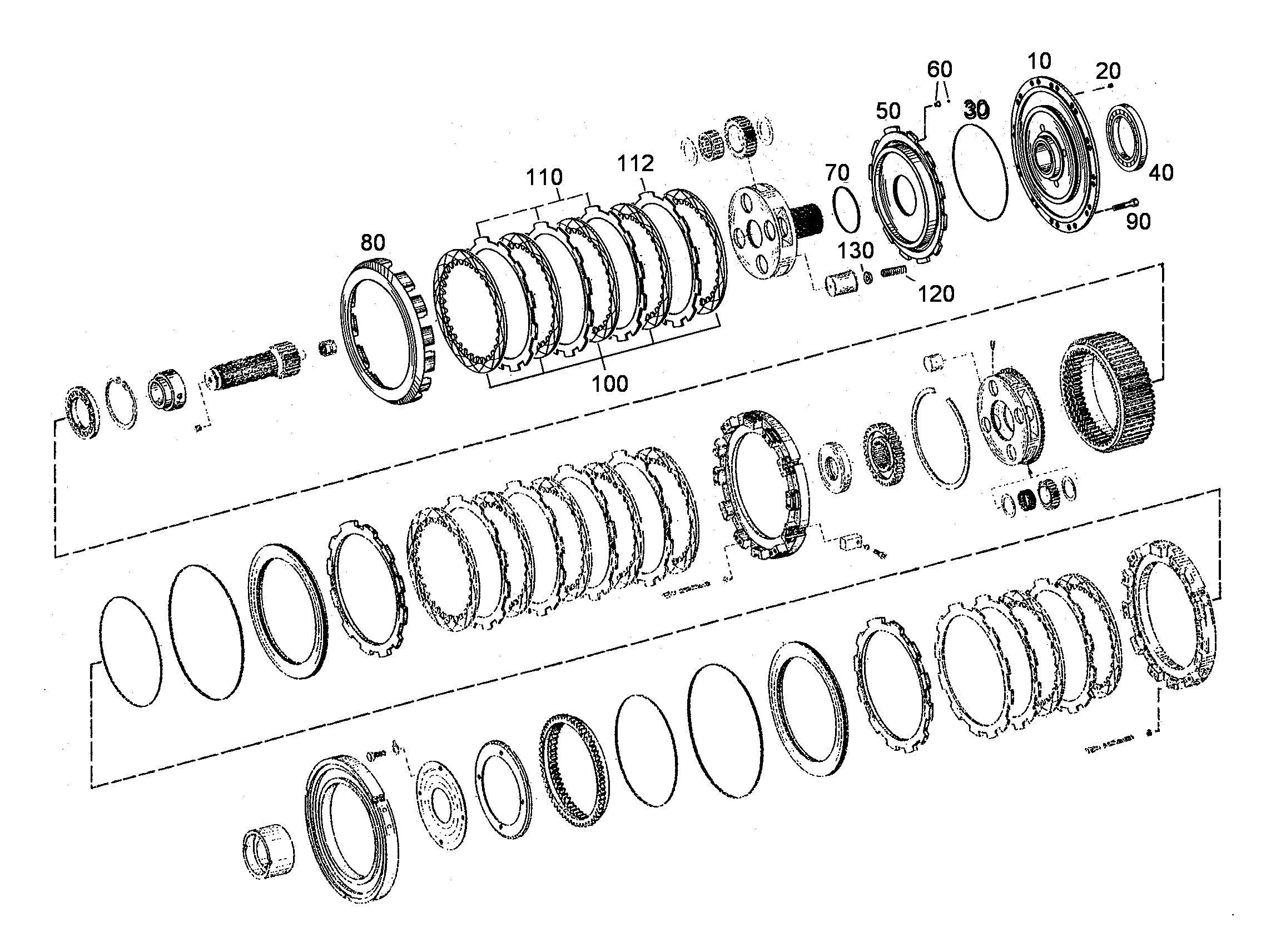 Прижимная пружина 7622184 LIEBHERR