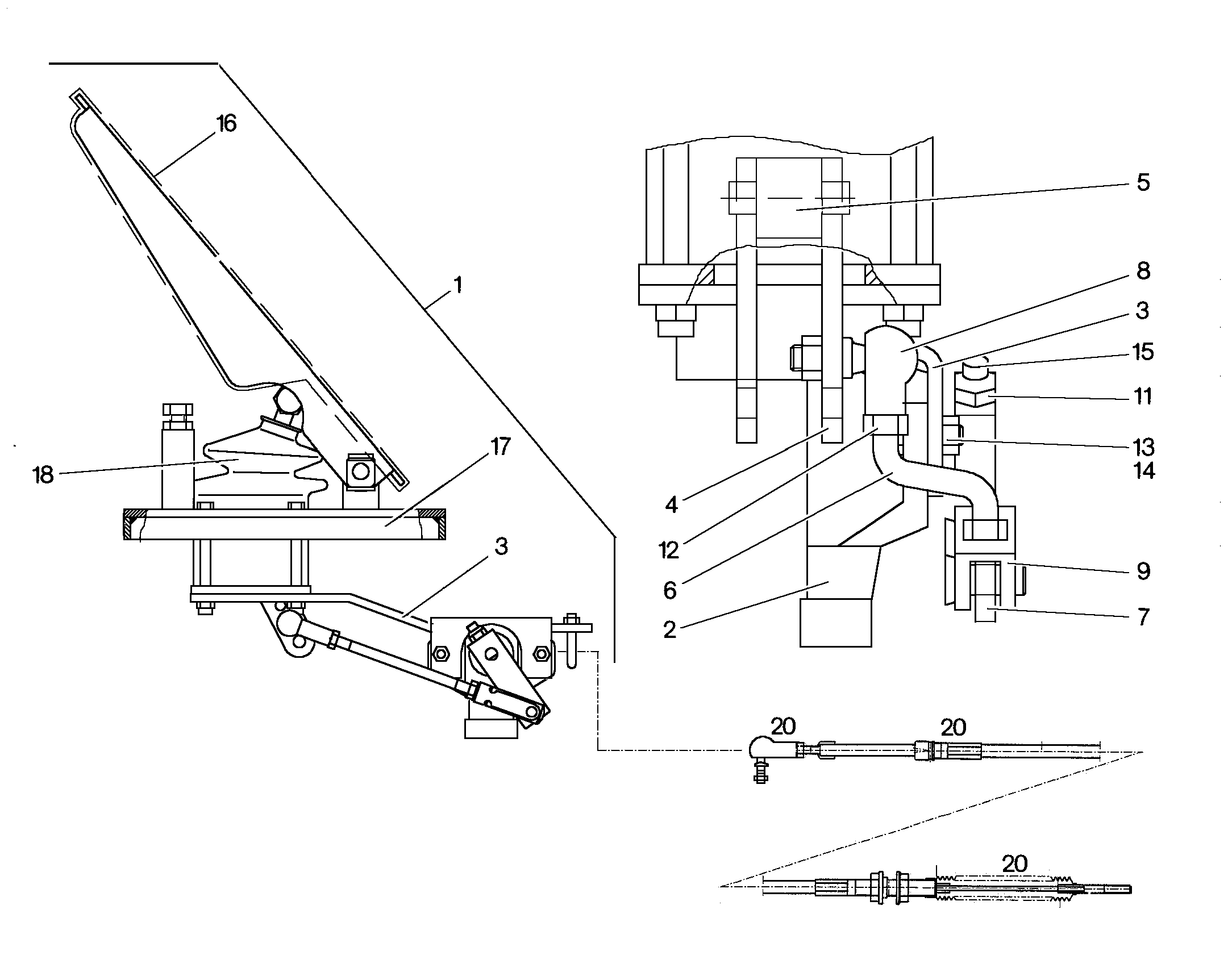 ПОВОДОК 7622290 LIEBHERR