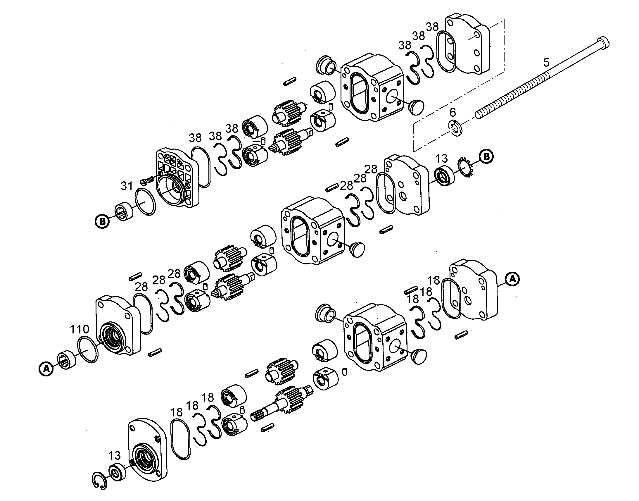 УПЛОТНЕНИЕ ВАЛА 7010597 LIEBHERR