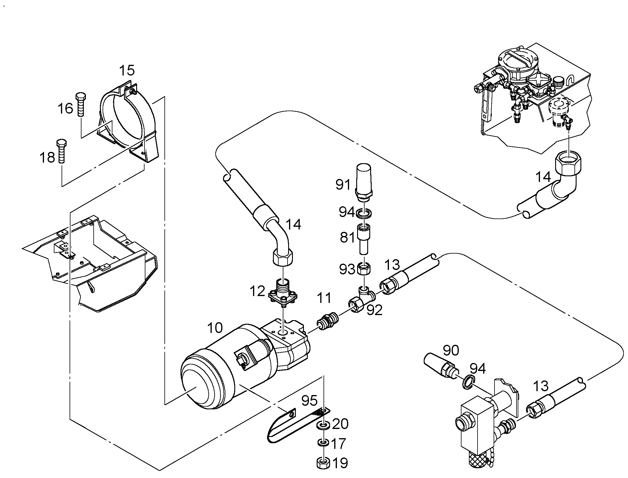 ГАЙКА ФУНКЦИОНАЛЬНАЯ FMS12 7619352 LIEBHERR