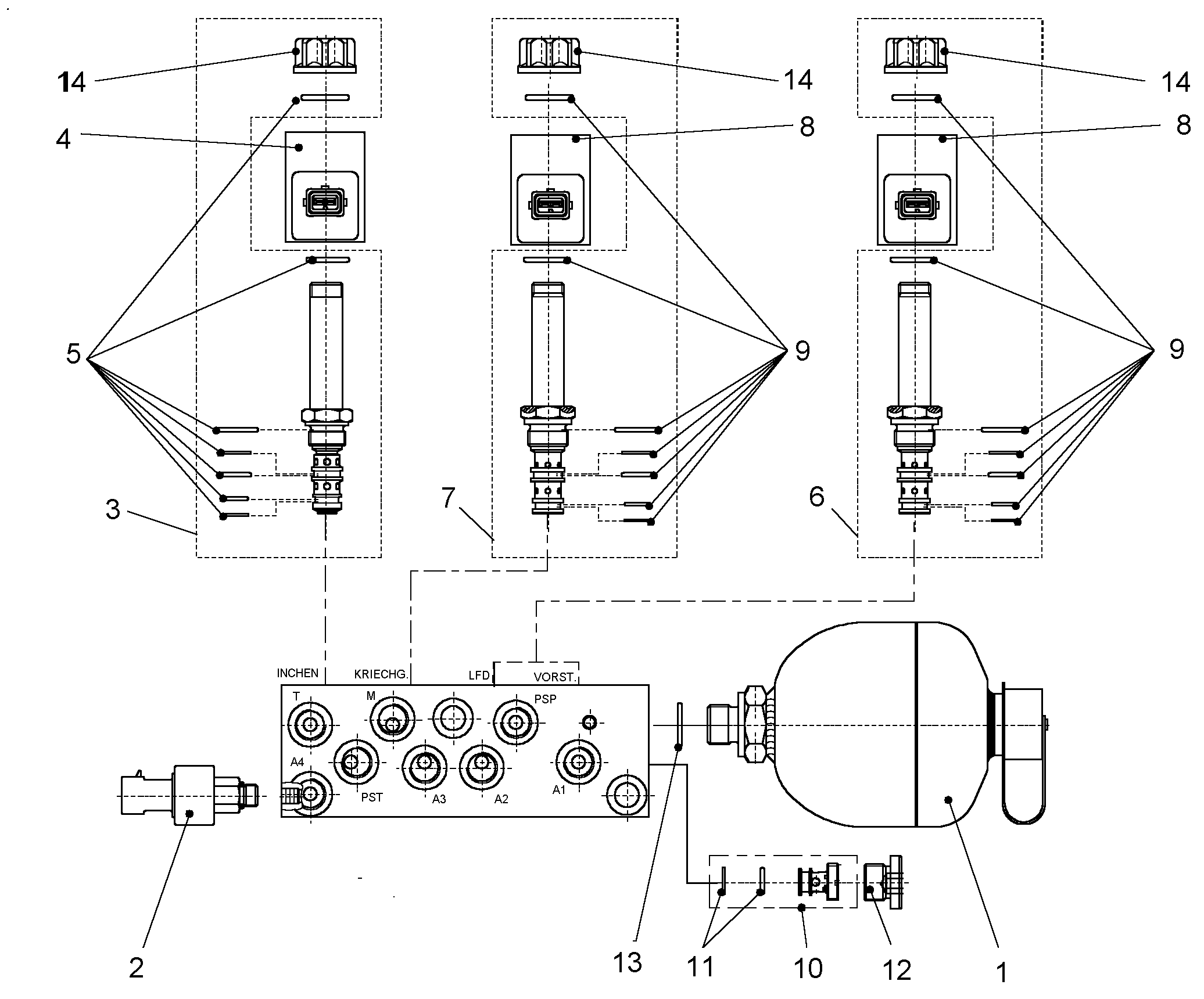 ГАЙКА 7622457 LIEBHERR