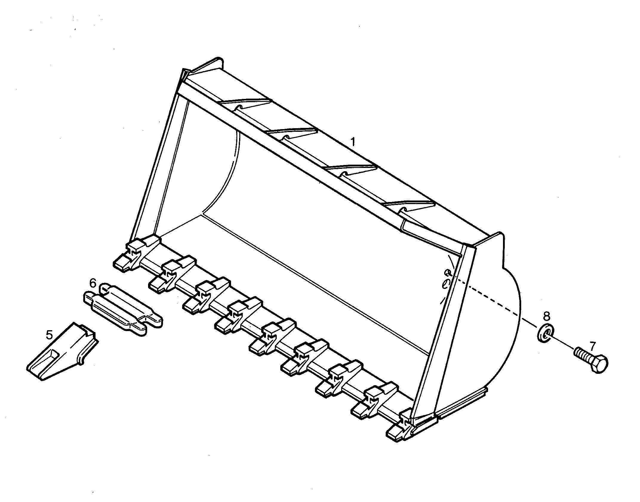 КОВШ 9778116 LIEBHERR