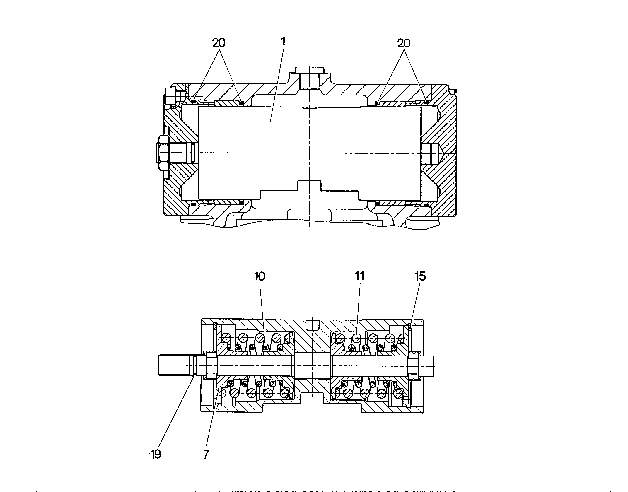 Прижимная пружина 7622502 LIEBHERR
