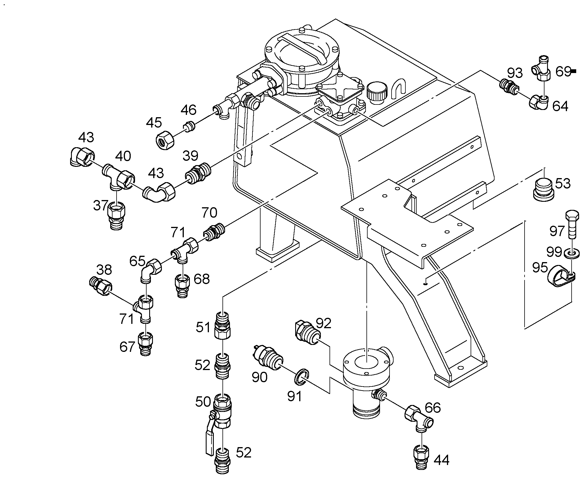 СОЕДИНЕНИЕ РЕЗЬБОВОЕ RED 18/15L M26X1,5/M22X1,5 7367746 LIEBHERR