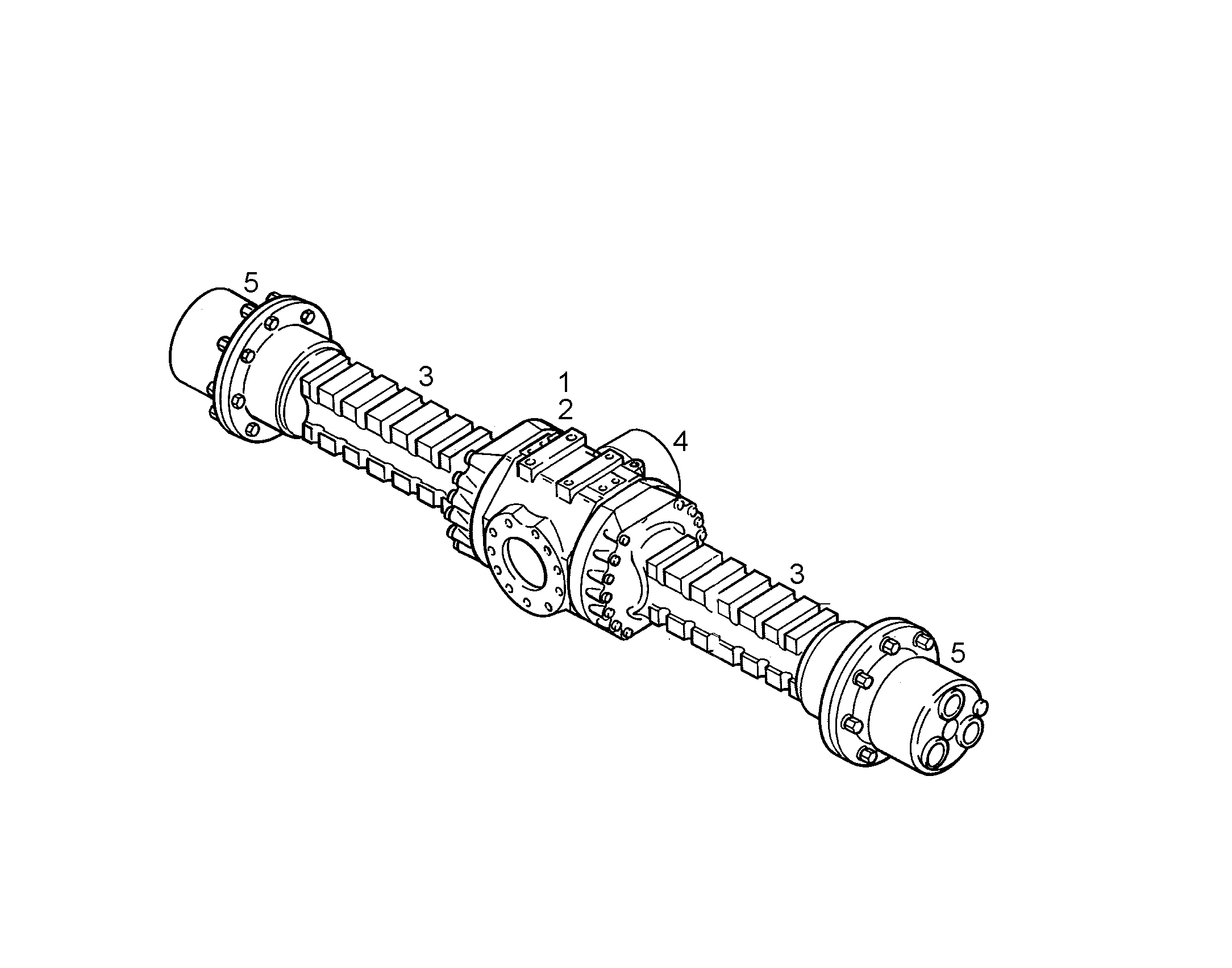САМОБ.ДИФФ.С МНОГОДИСК.МУФТАМИ 5717078 LIEBHERR