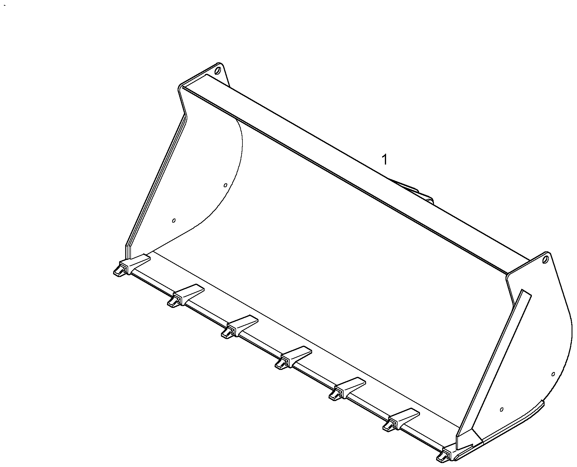 КОВШ 9607713 LIEBHERR