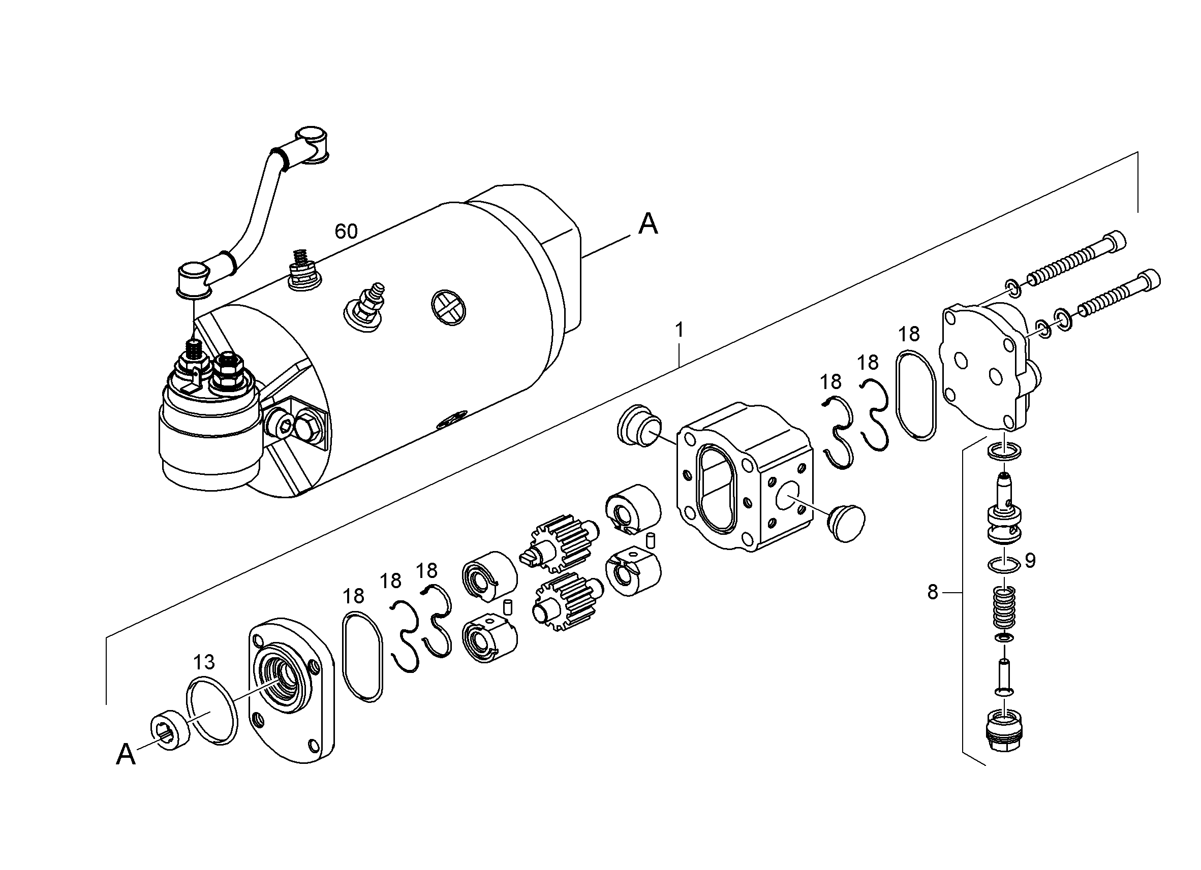 КОМПЛЕКТ УПЛОТНЕНИЙ 7029301 LIEBHERR
