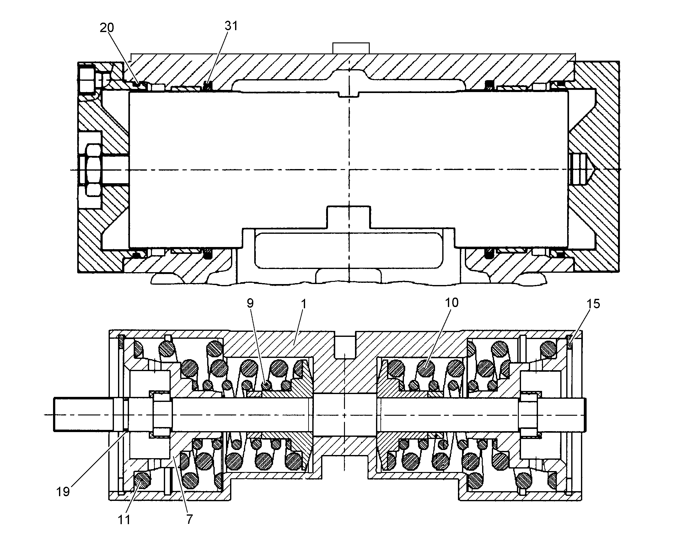 Прижимная пружина 7623465 LIEBHERR