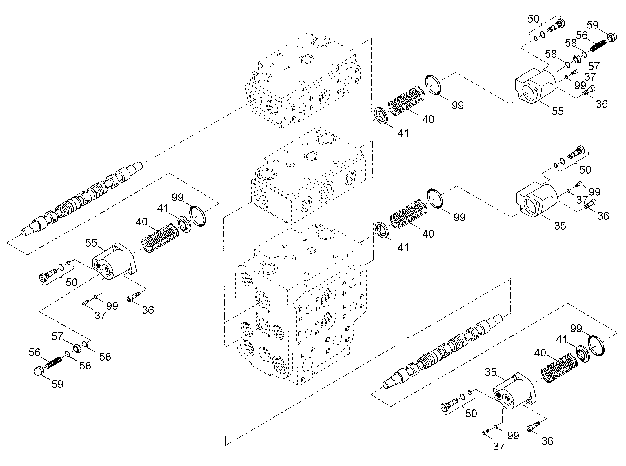 ШЕСТИГРАННАЯ ГАЙКА 7024940 LIEBHERR