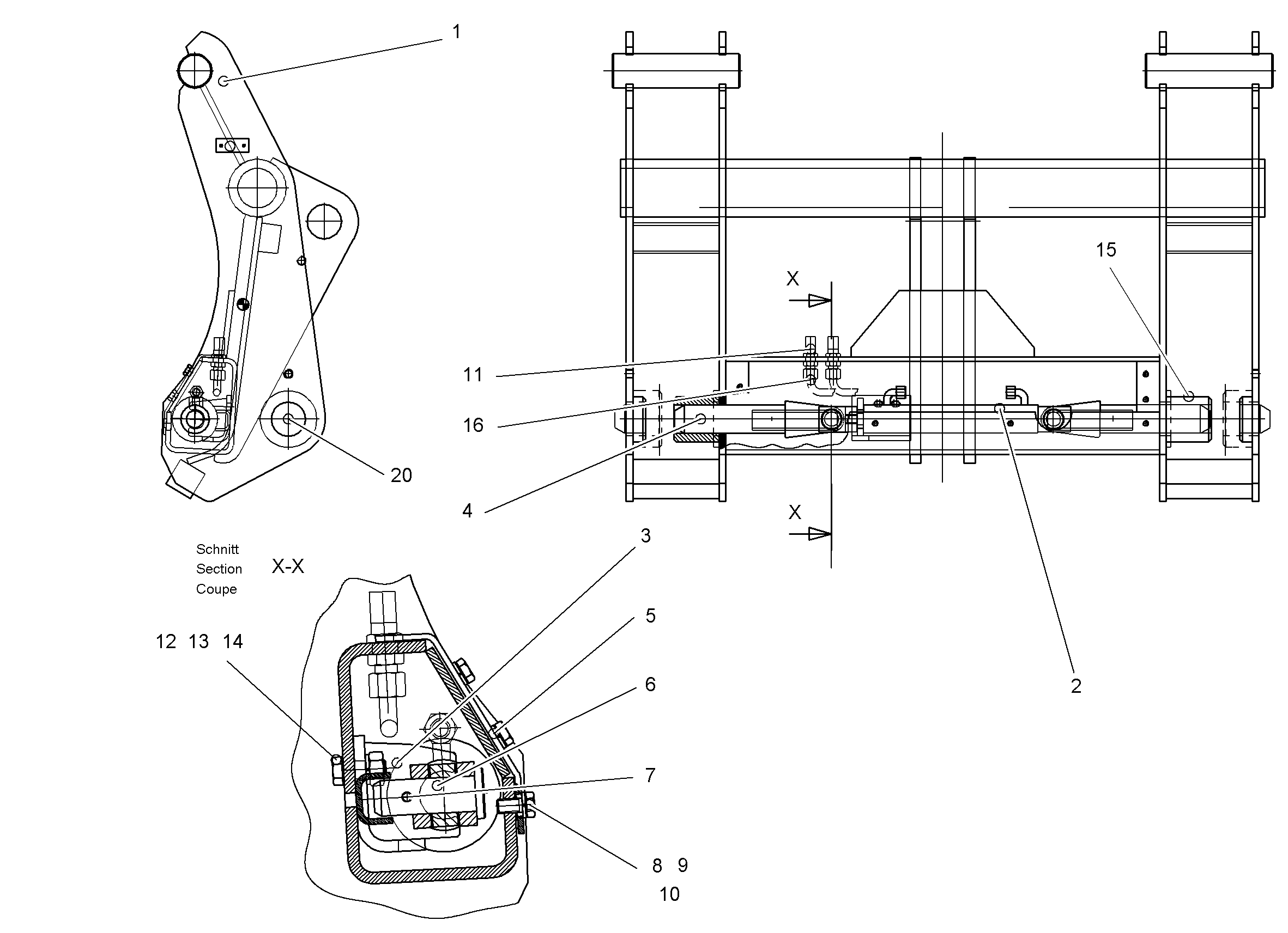 БОЛТ 50 9607047 LIEBHERR