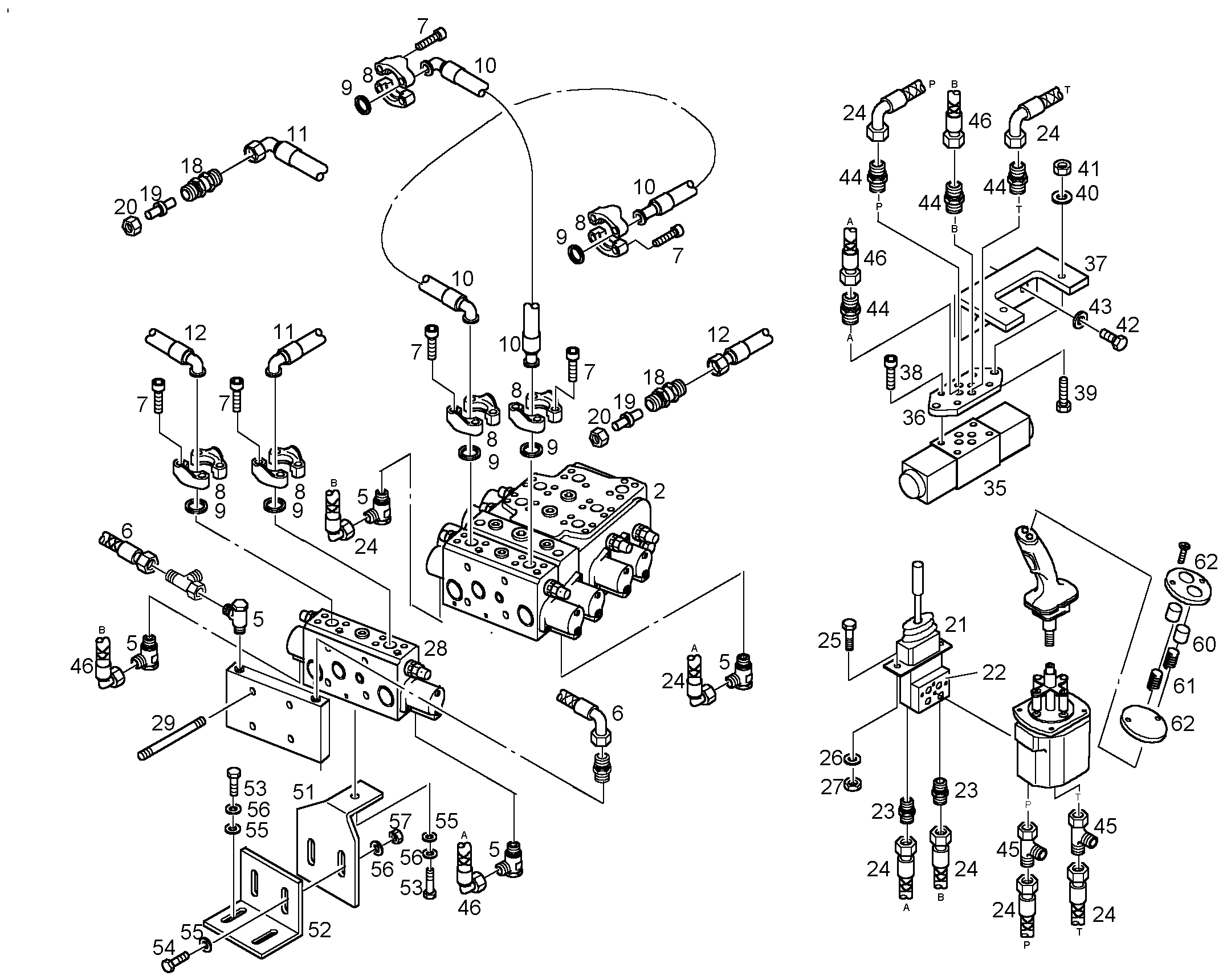 ШЛАНГ УПРАВЛЕНИЯ 8X750 5604981 LIEBHERR