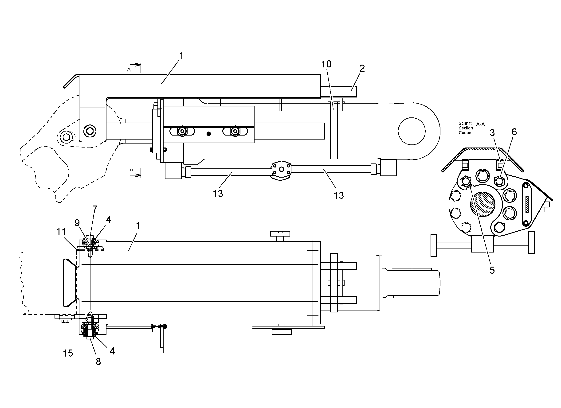 СТЯЖНОЙ ХОМУТ AEHNL.DIN 3017 HRGBPU 214 206- 7622664 LIEBHERR
