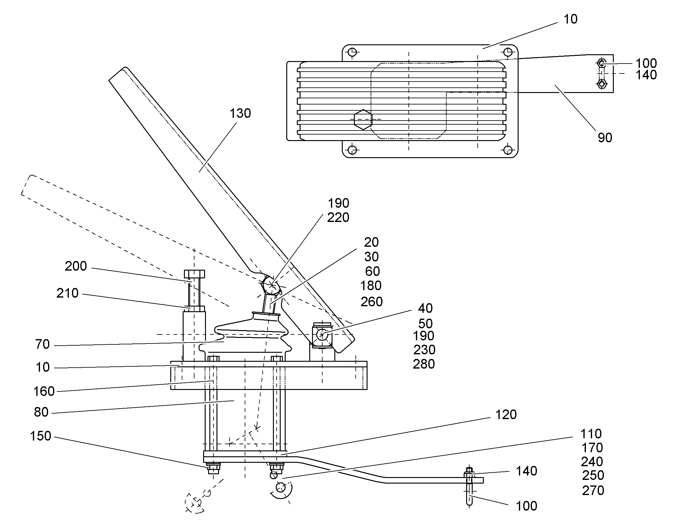 ПОВОДОК 10220485 LIEBHERR