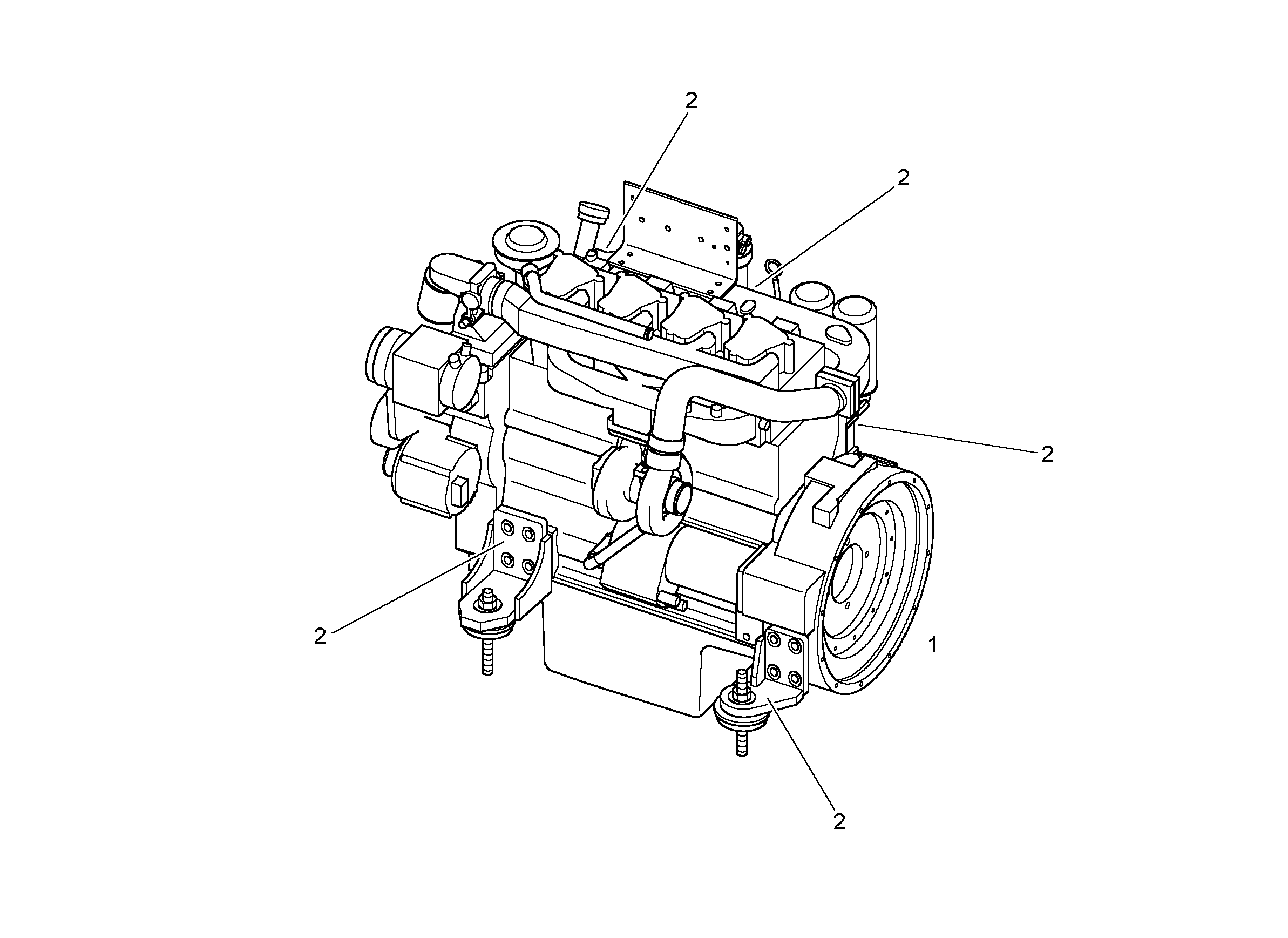 ЧАСТИ ДВИГАТЕЛЬ 9655242 LIEBHERR