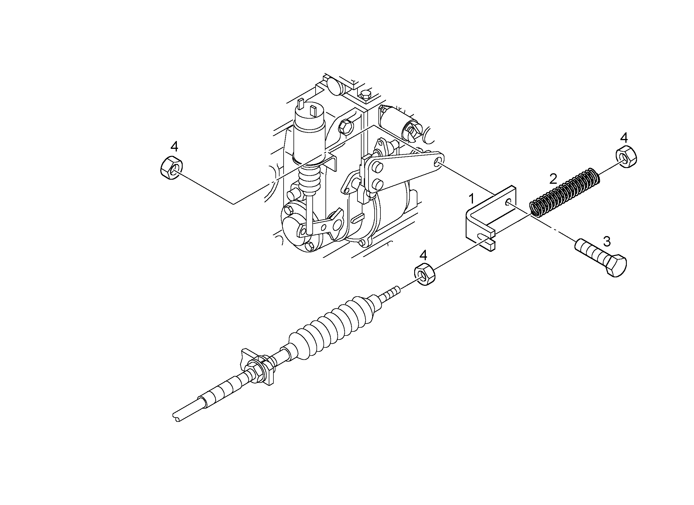 Прижимная пружина 1,40X8,10X24,00 7623353 LIEBHERR