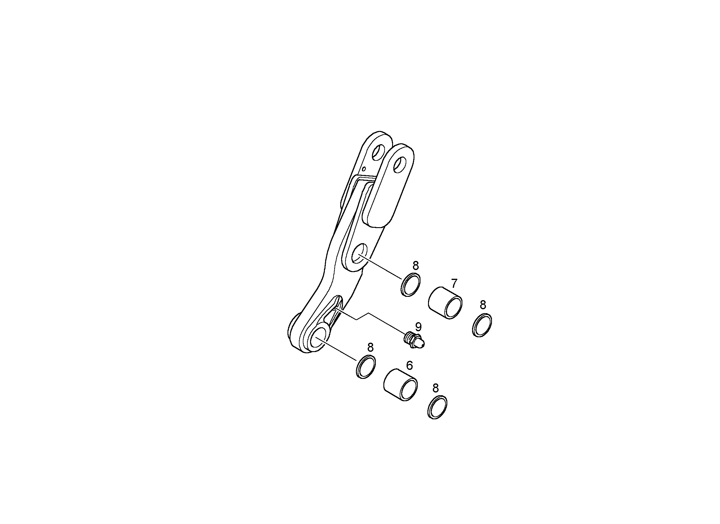 ПЛАСТИНА 9609310 LIEBHERR