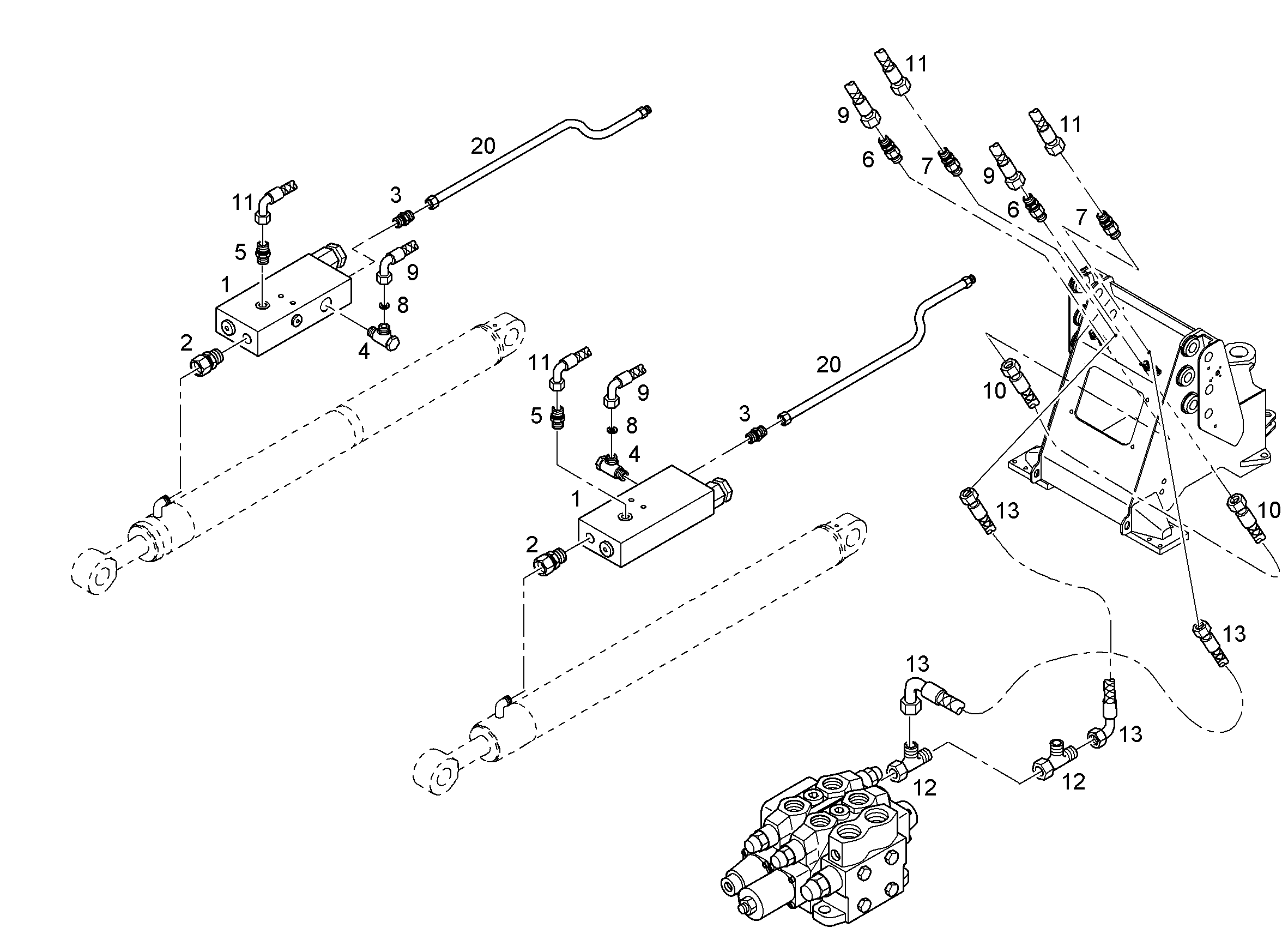 КЛАПАН ПРЕДОХРАНИТЕЛЬНЫЙ 10333892 LIEBHERR