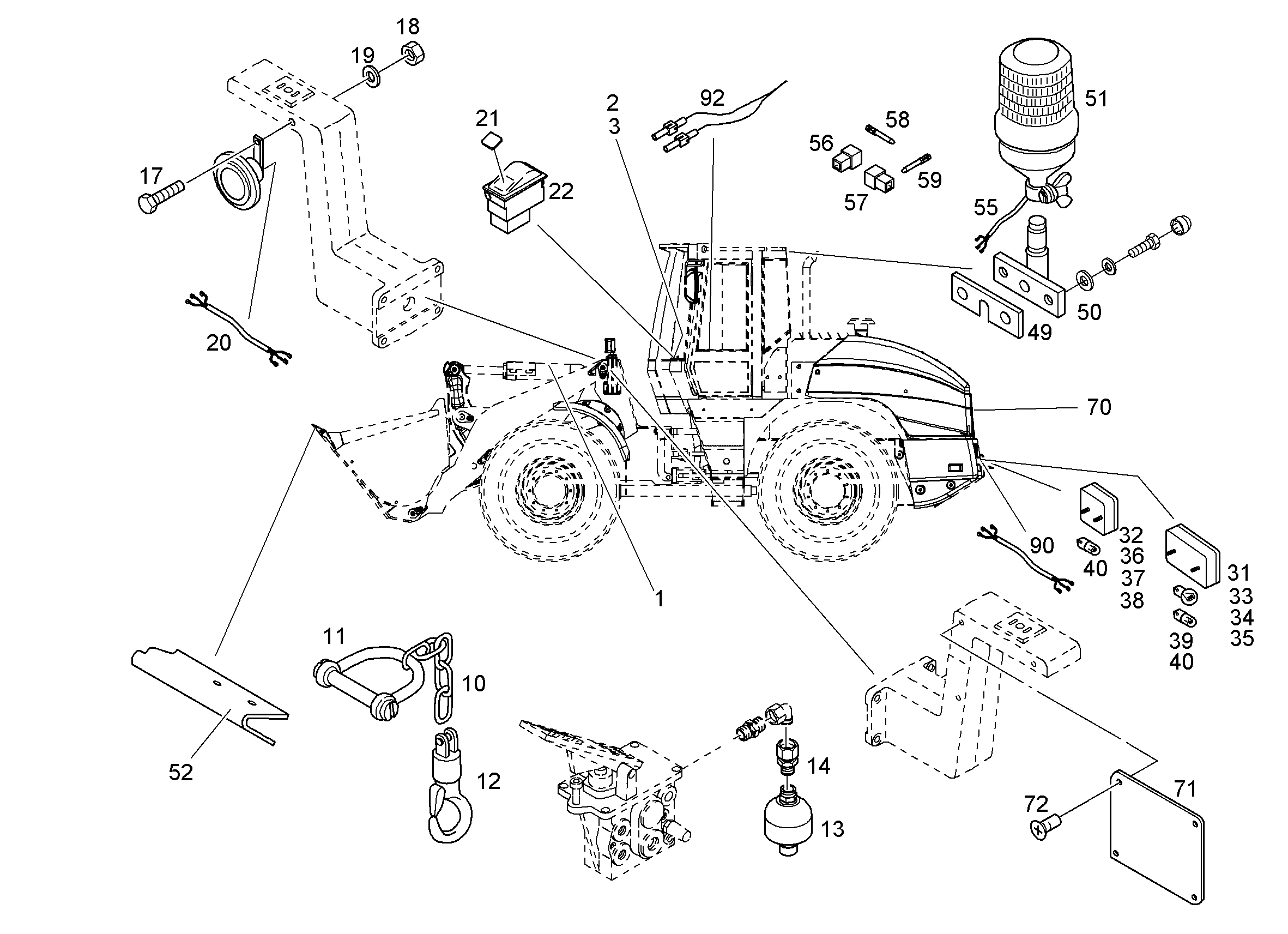ВИНТ С ПЛОСКОЙ ГОЛОВКОЙ ISO 7045 M4X30 4.8 H A2C 4601359 LIEBHERR
