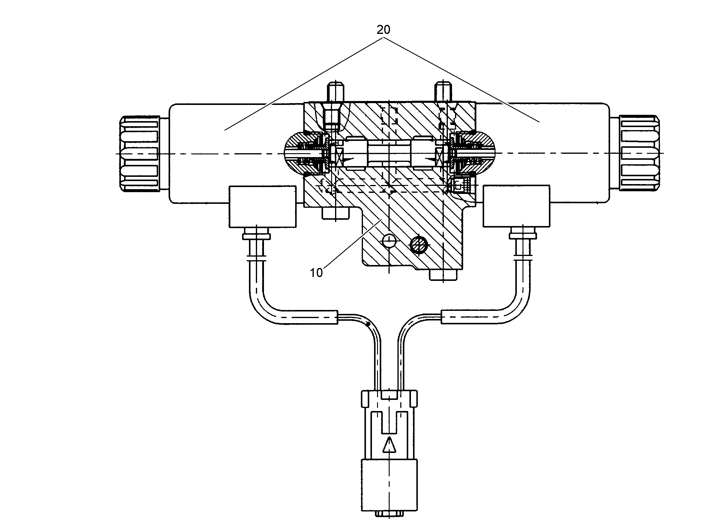 КОРПУС КЛАПАННЫЙ 5717321 LIEBHERR